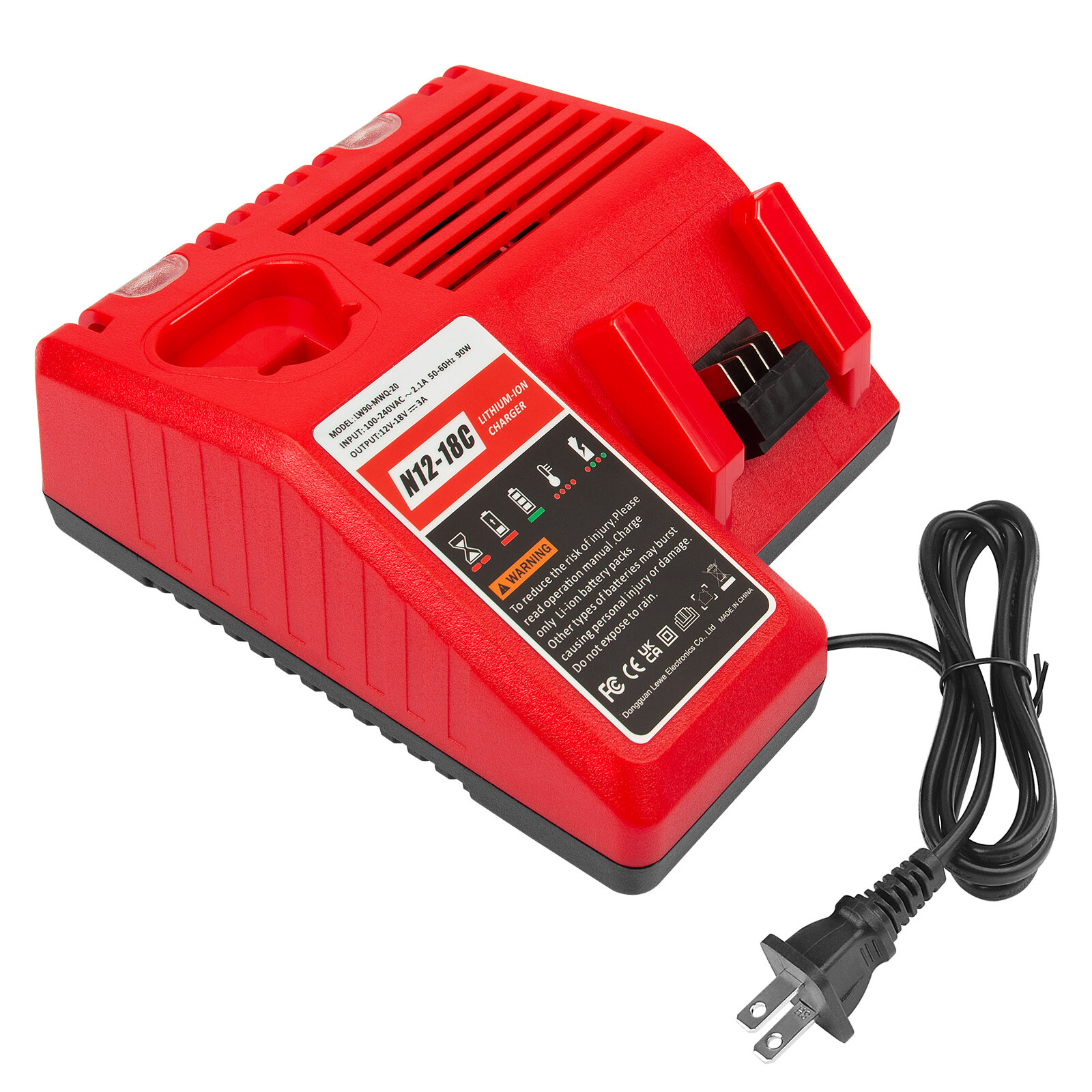 8AH Battery and Charger Pack For Milwaukee for M18 Extended Capacity 48-11-1860