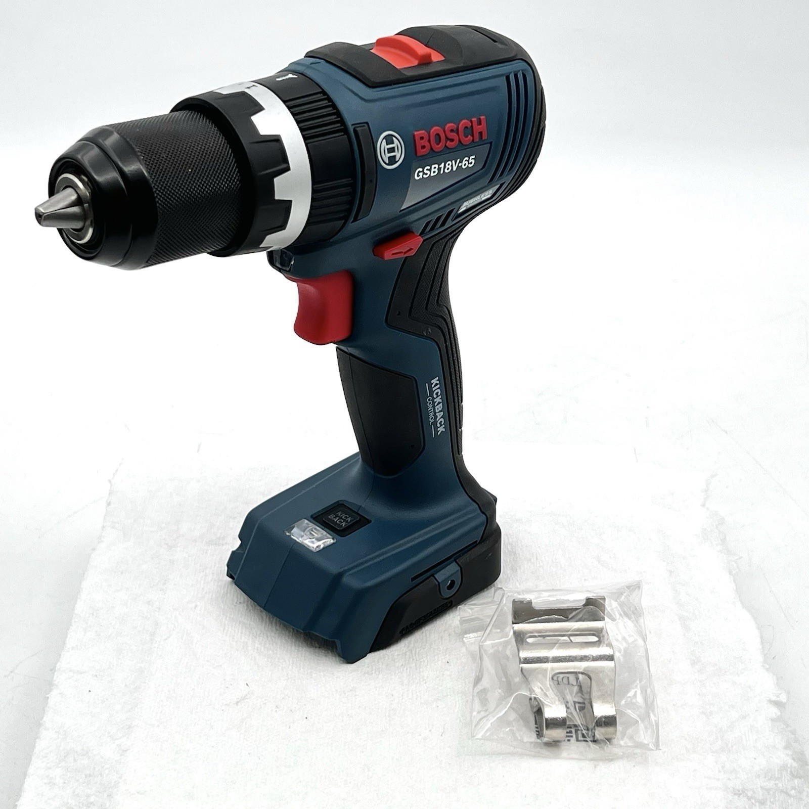 Bosch GSB18V-65 Professional 18V 1/2″ Brushless Hammer Drill/Driver Bare Tool