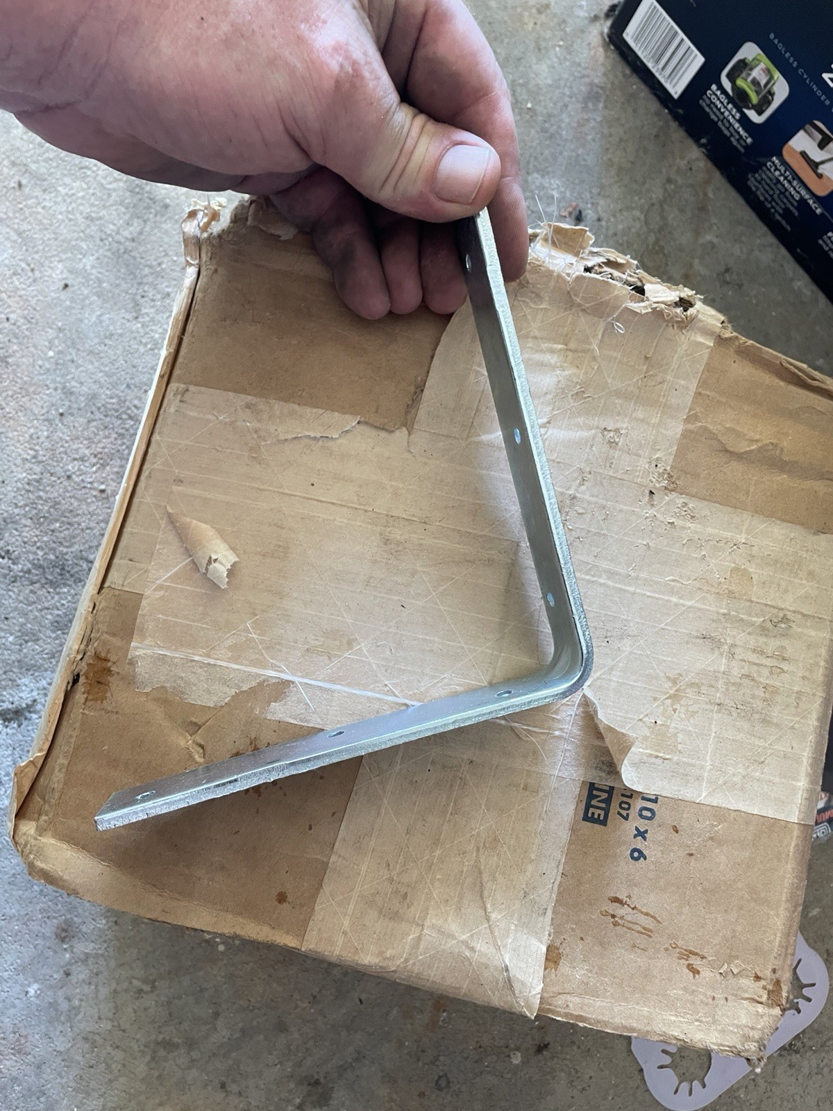 Steel Angle Bracket L-Shaped Corner Brace Bracket 6*6. Price is for 100 pieces.