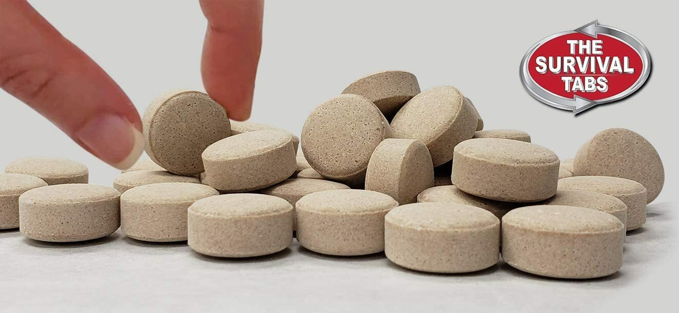 6 days Emergency Food tablet none-GMO gluten-free 25 years shelf-life Vanilla