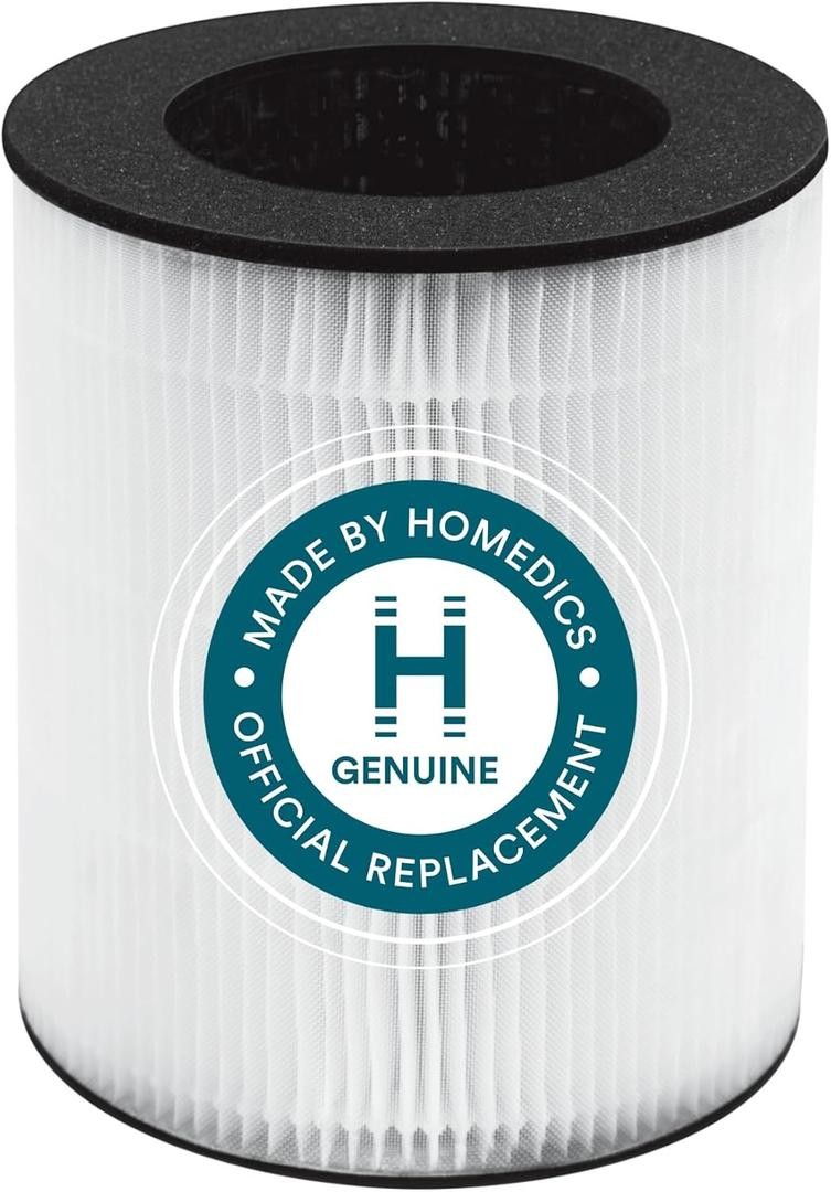 Homedics TotalClean 3-in-1 HEPA-Type Air Purifier Filter Replacement, Works w…