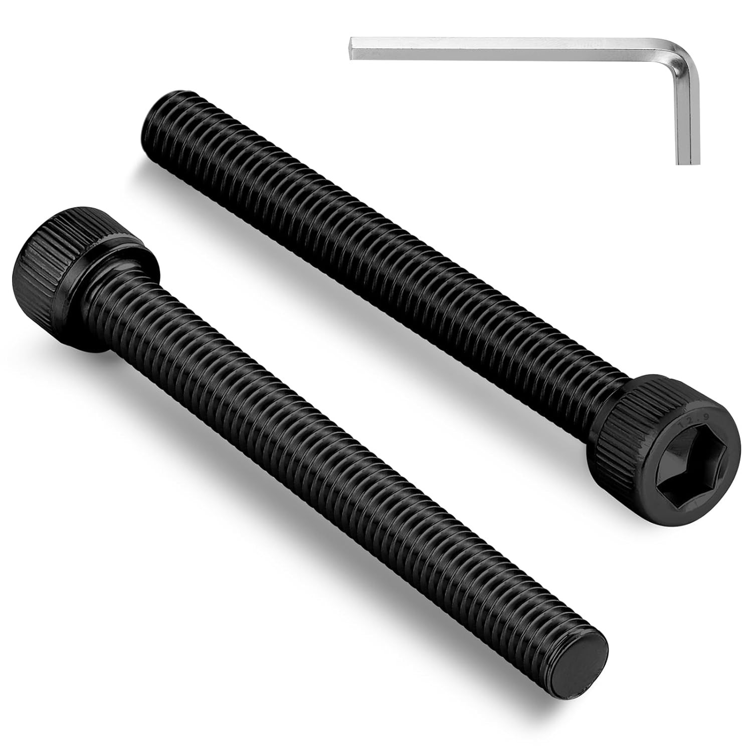 M3 M4 M5 Hex Socket Head Cap Screws Bolts Nuts Washers Assortment Kit (8-100mm)
