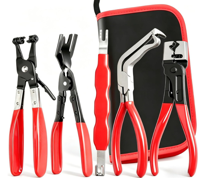 5Pcs Automotive Electrical Disconnect Pliers Kit