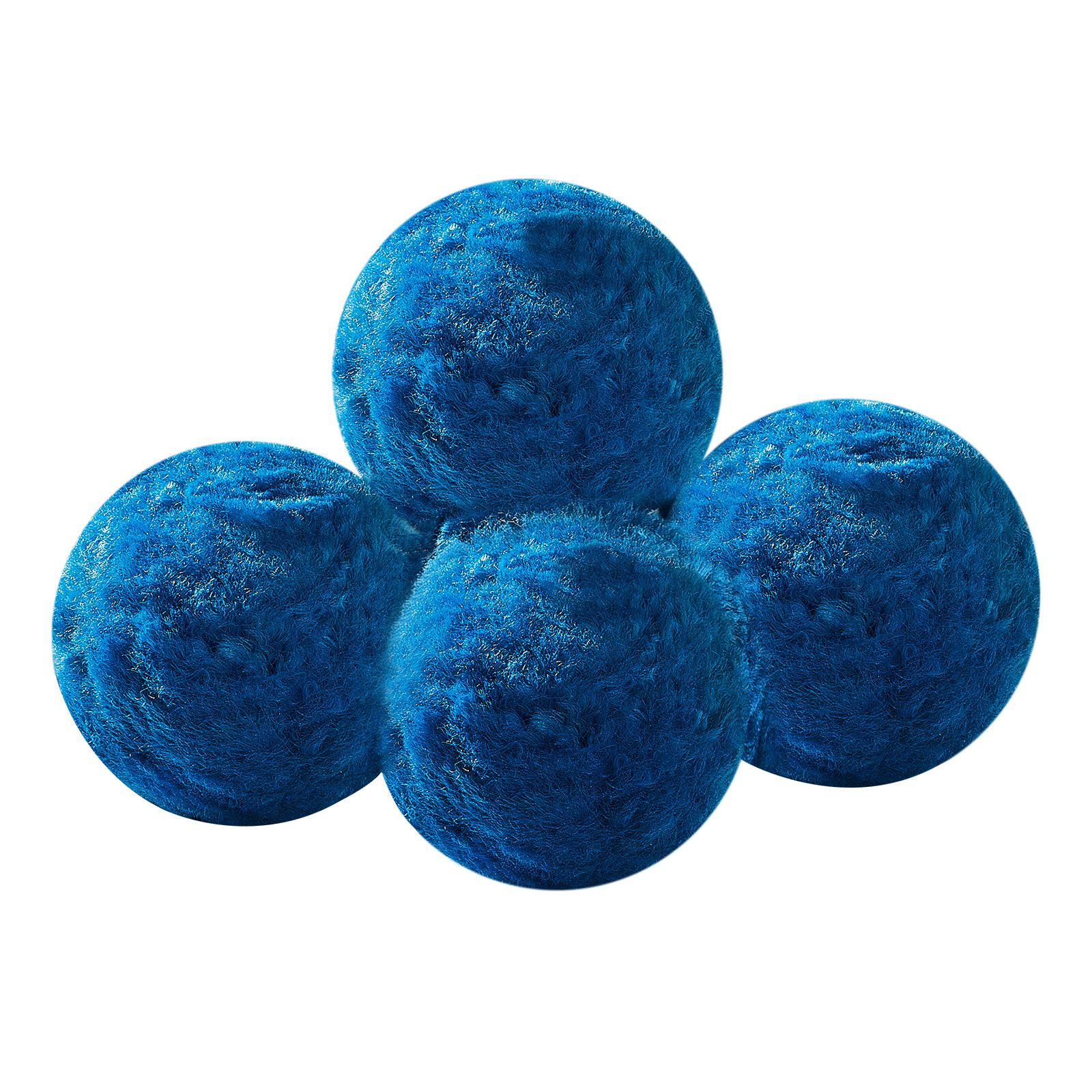 Pool Filter Balls for Sand Filter Pump Swimming Pool 4 lbs Reusable Blue