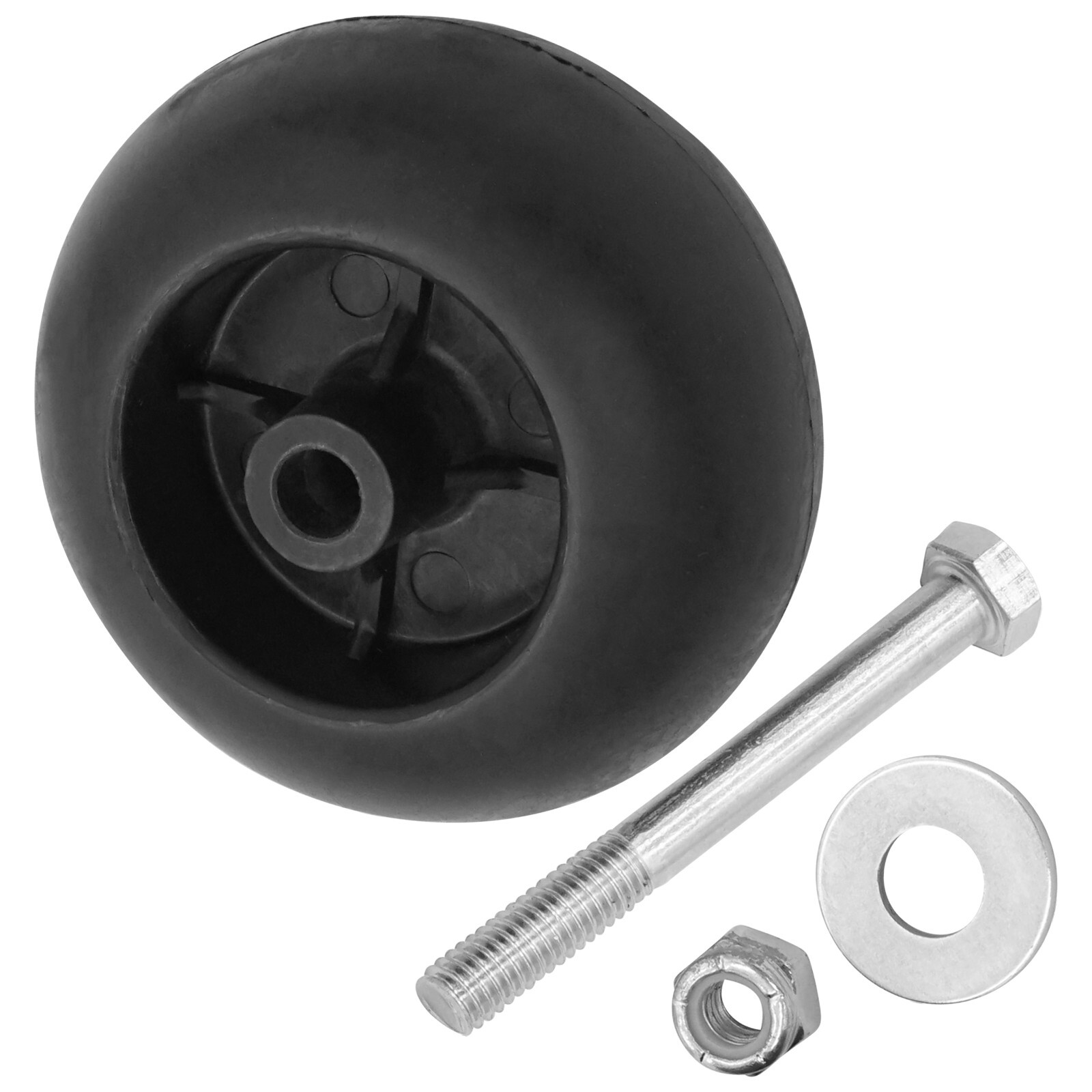 Caltric 022-1001-00 Deck Wheel w/ Bolt for Bad Boy Rebel Renegade Revolt Rogue