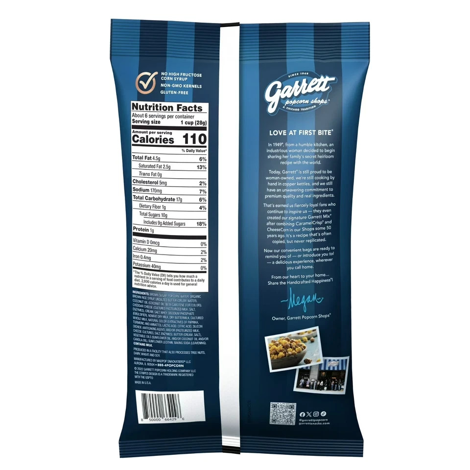 Garrett Popcorn Shops, Garrett Mix, 6 oz