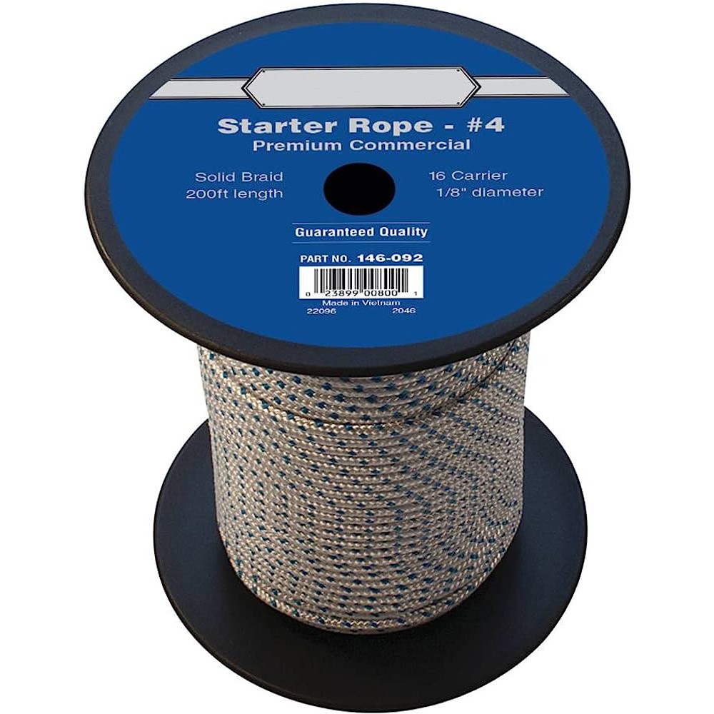 200 Ft Small Engine Starter Rope Nylon Braid # 4 (11725)