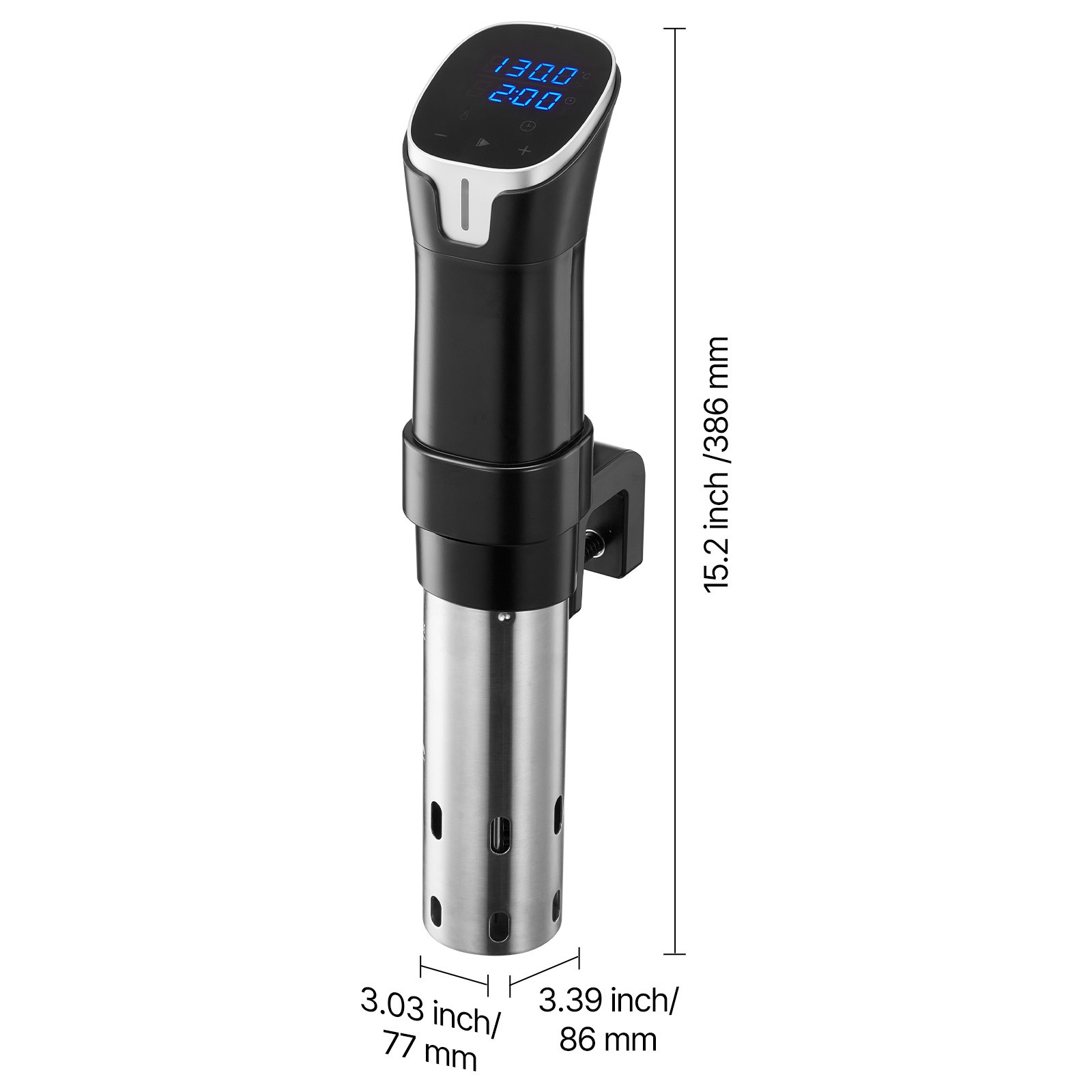 Uimoso Sous Vide Precision Cooker 1100W with WiFi and LED Display for Cooking