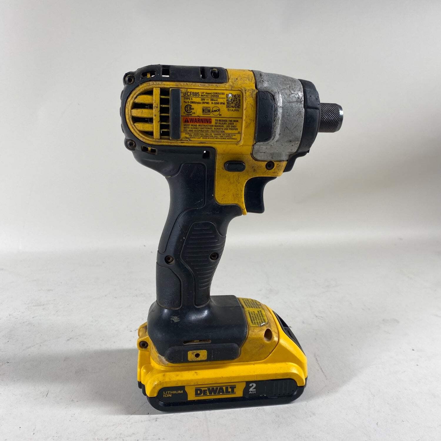 DeWalt DCF885 20V MAX 1/4″ Cordless Impact Driver