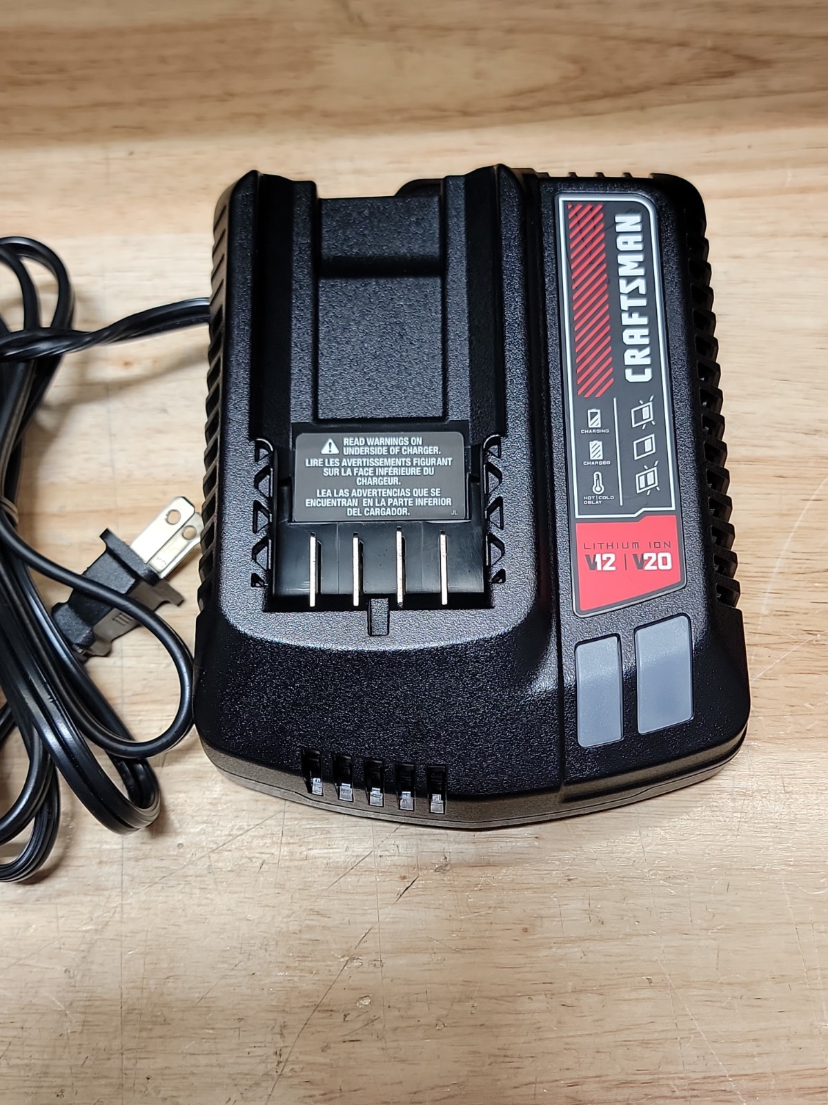 Craftsman CMCB202 20V Lithium-Ion 2 Batteries & Charger Kit CMCB100 TESTED!