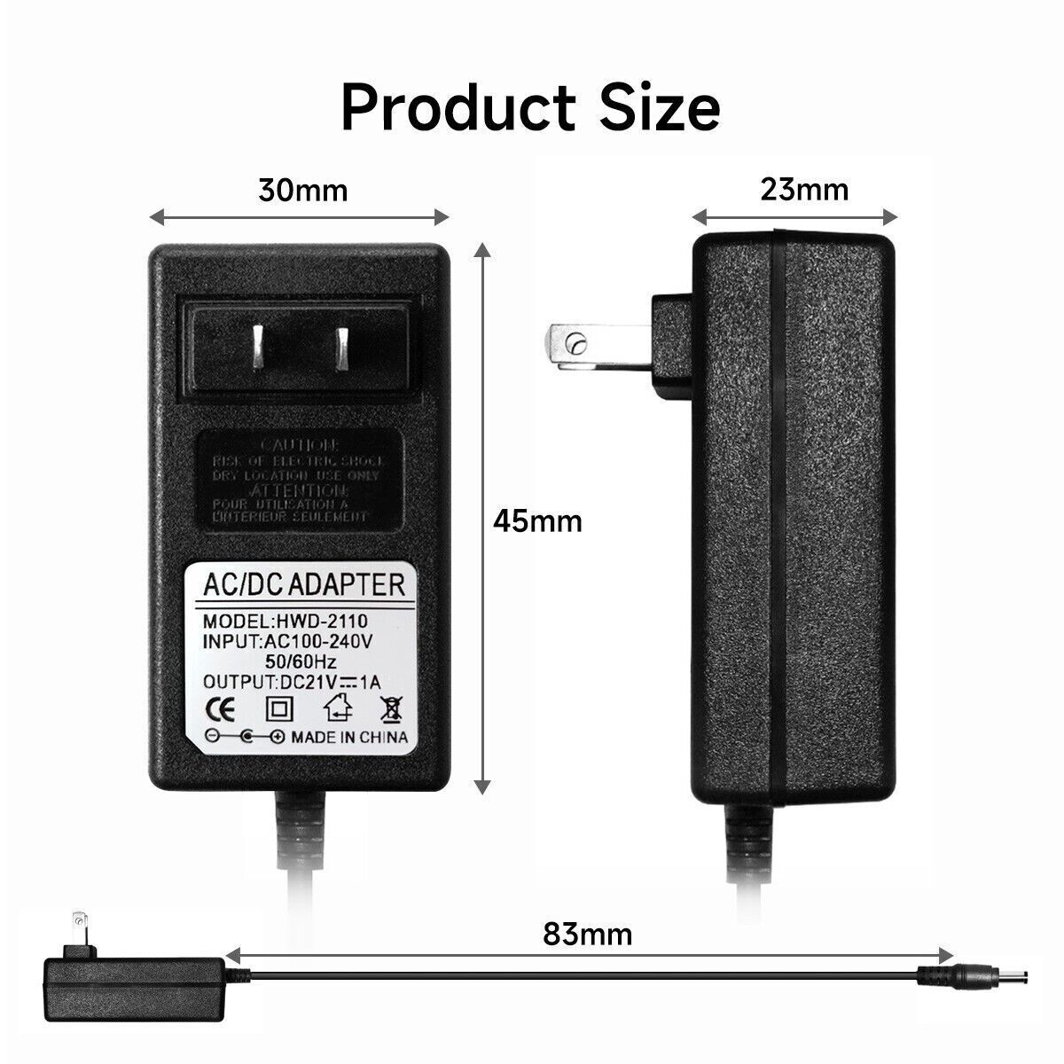 Universal Mini Chainsaw Battery Charger For 20V21V 4in 6in Cordless Electric Saw