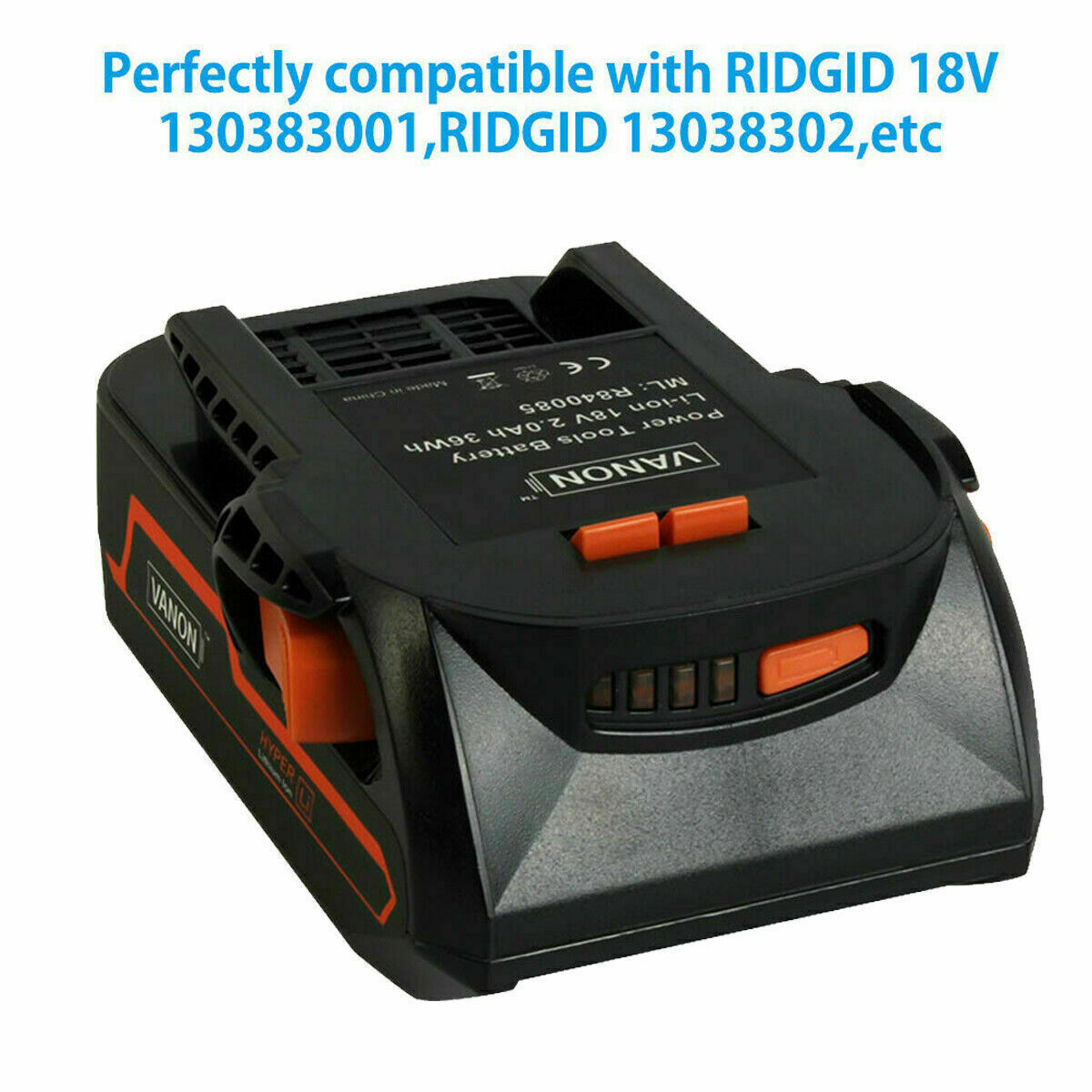 New 18 Volt Hyper Lithium Battery For Ridgid 18V R840087 R840085 Rigid 18V Tools