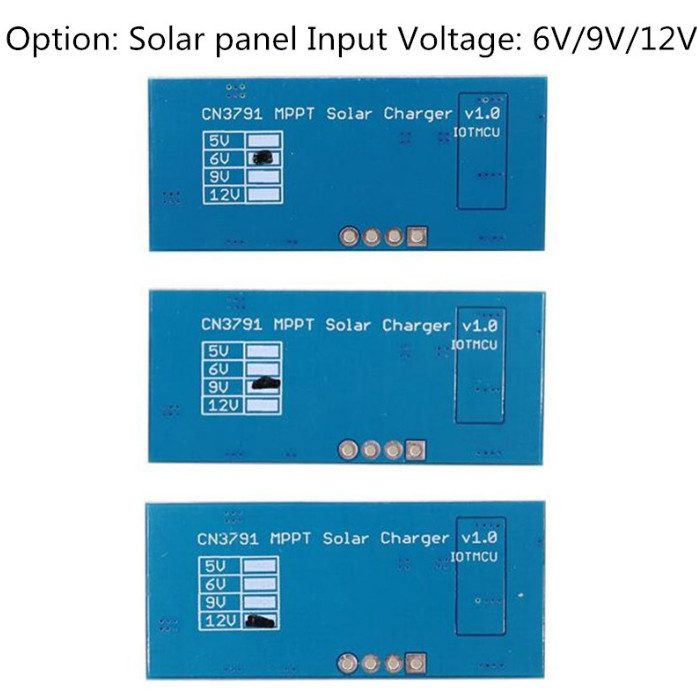 3.7V 4.2V CN3791 MPPT Solar Charger Panel Regulator Controller Charging Module