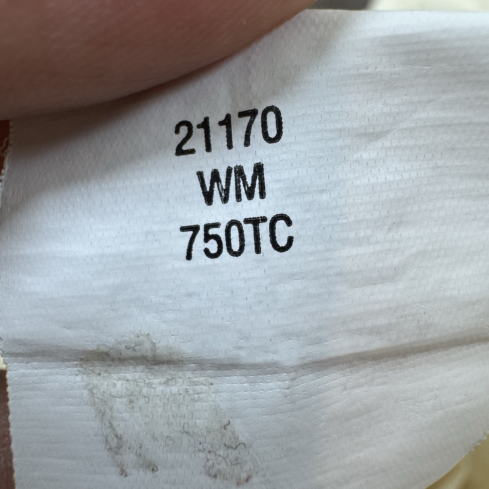 Read Description* Wamsutta Dream Zone Cream King Flat Sheet, Pima Cotton, 750tc