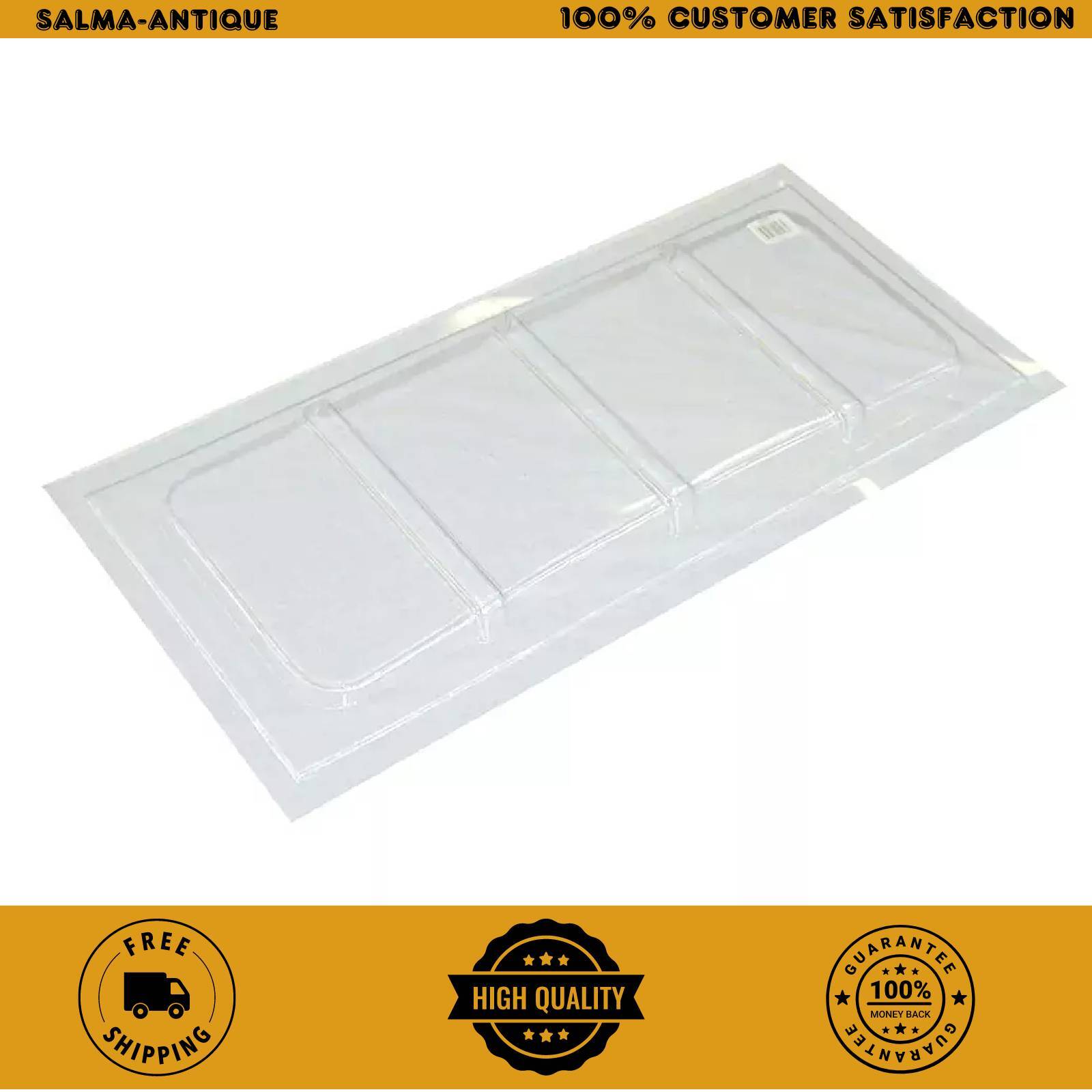 35-1/2 in. x 16-1/2 in. Polyethylene Rectangular Basement Window Cover