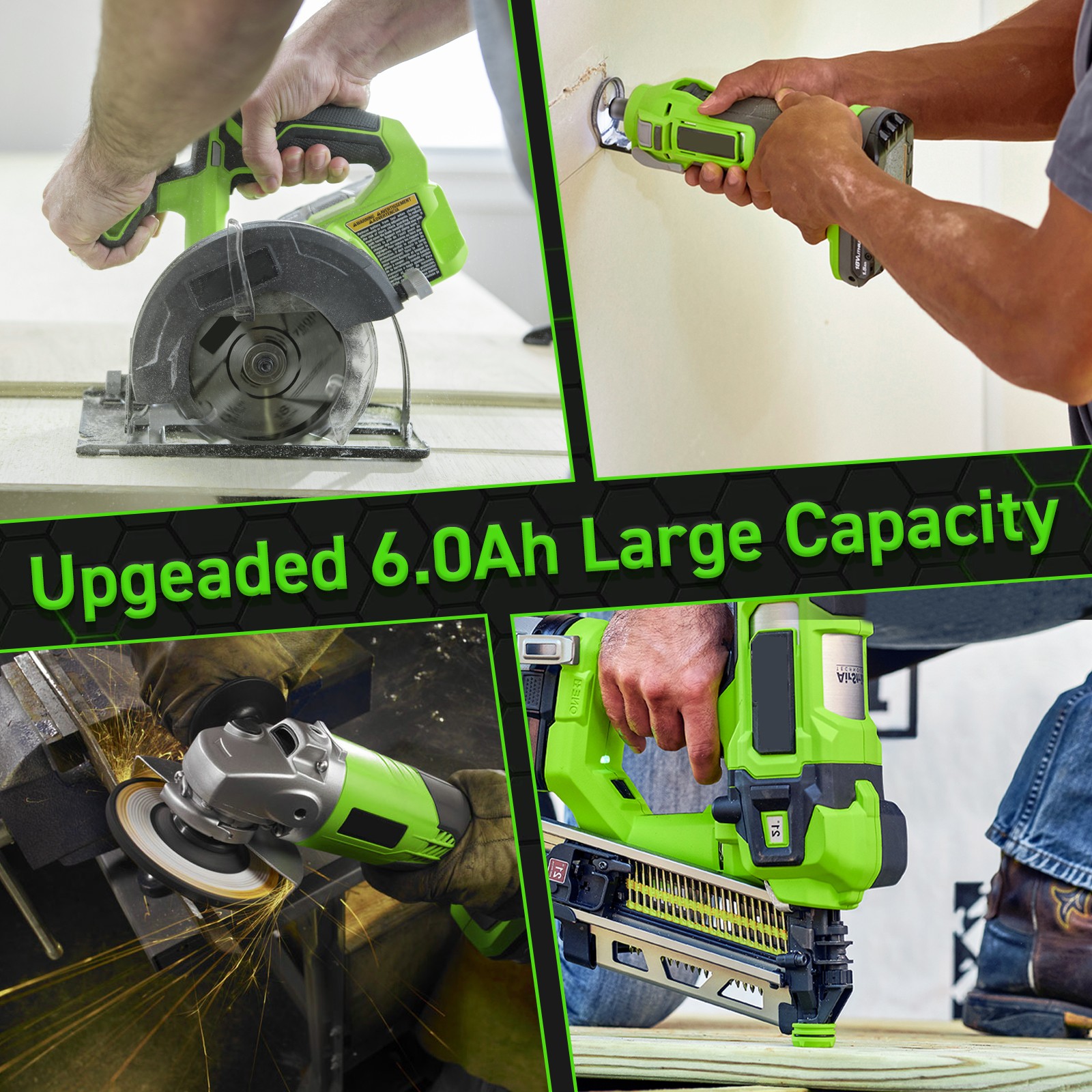 18Volt For RYOBI P108 18V For One+ Plus High Capacity Lithium-Ion Battery 8.0Ah