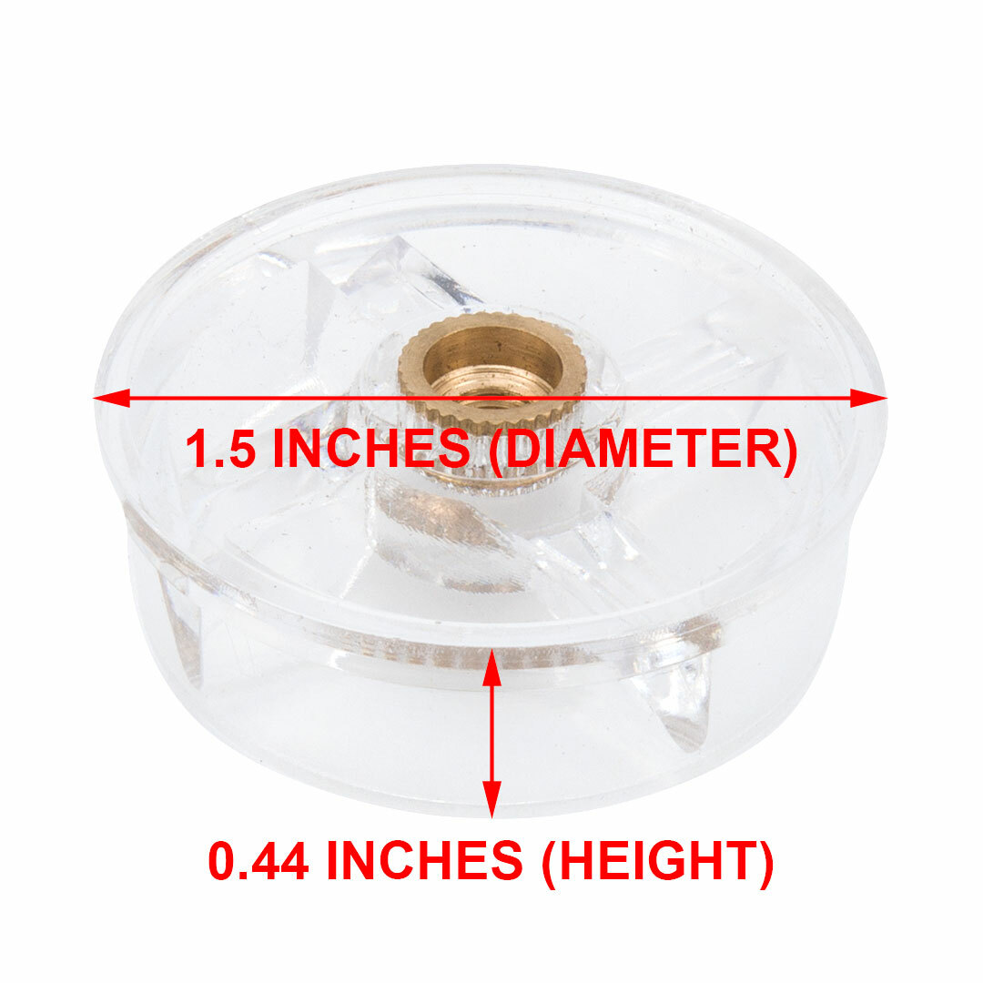 2 Pack Motor Base Gear Replacement for Magic Bullet Blenders MB1001 (Upgraded)