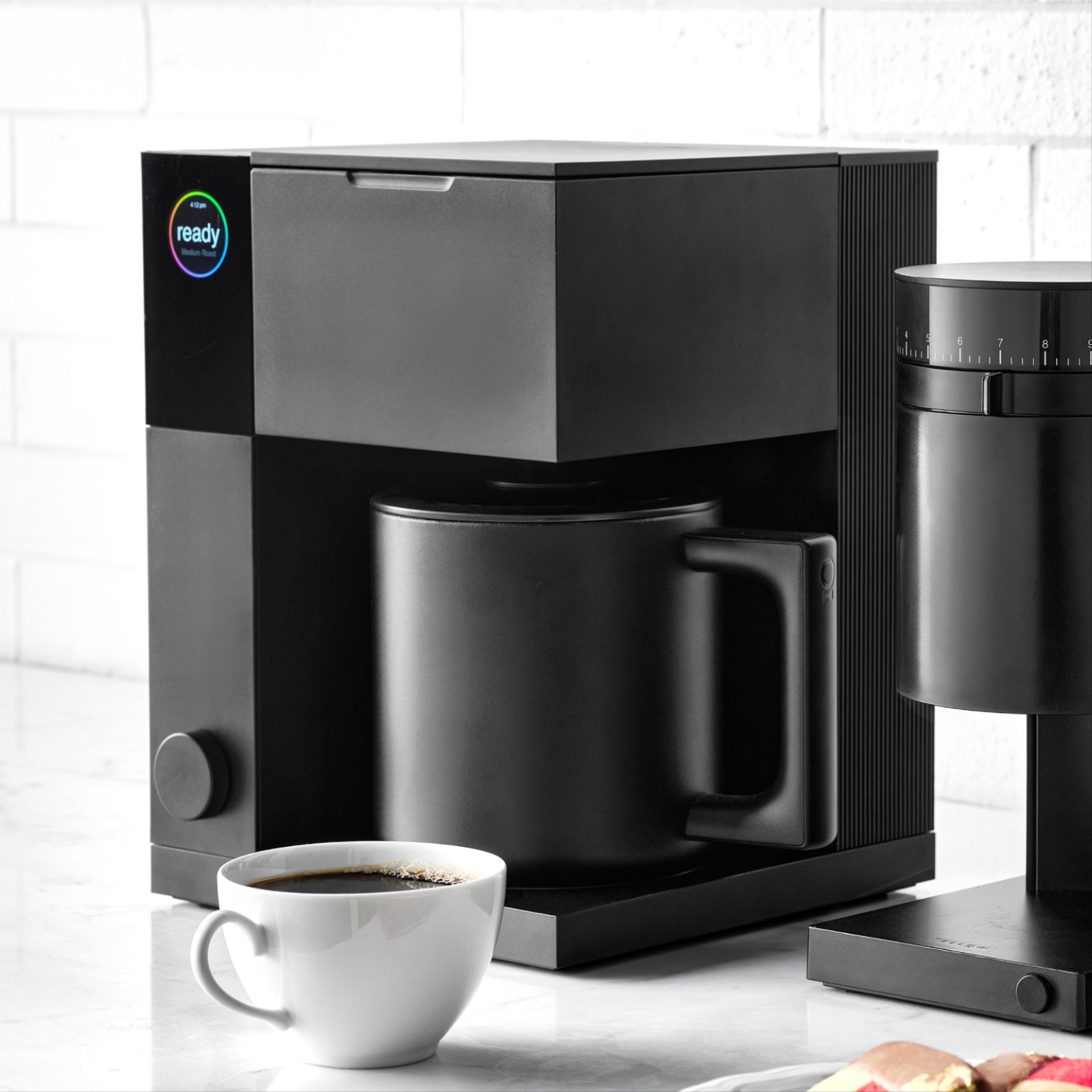 Fellow Aiden Precision Coffee Maker, Thermal Carafe 10 Cup Capacity, Black – NEW