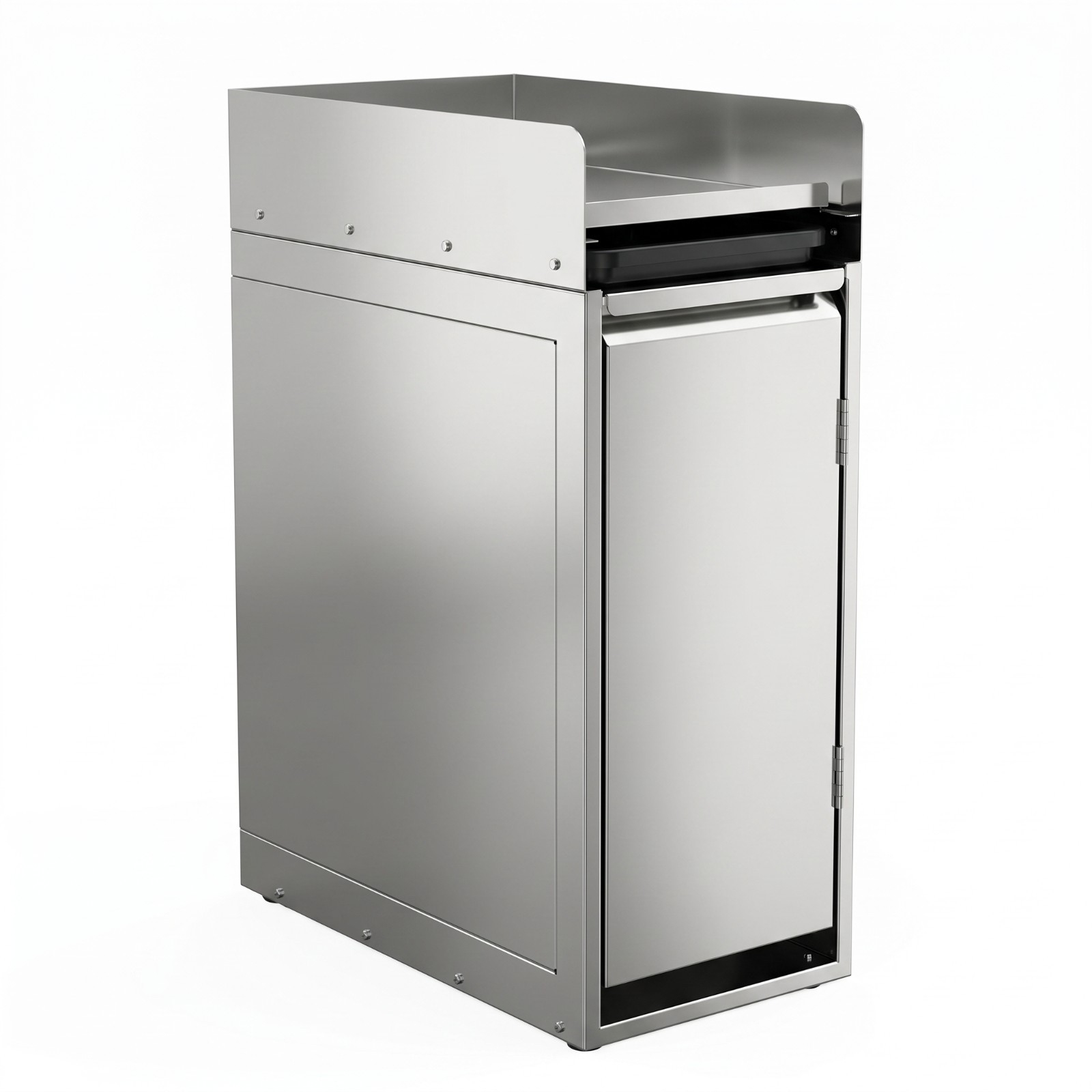 24 In. Underbar Trash Module, 24 in. x 12 in. x 36 in. | Trash Station