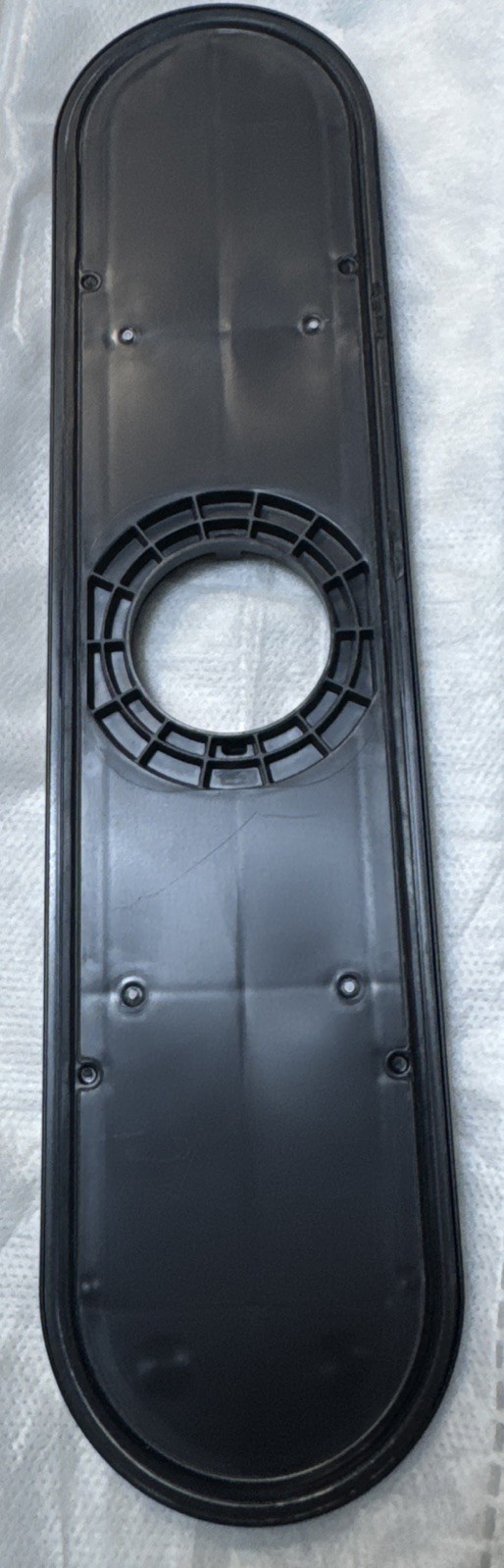 KOHLER Easmor Escutcheon in Matte Black
