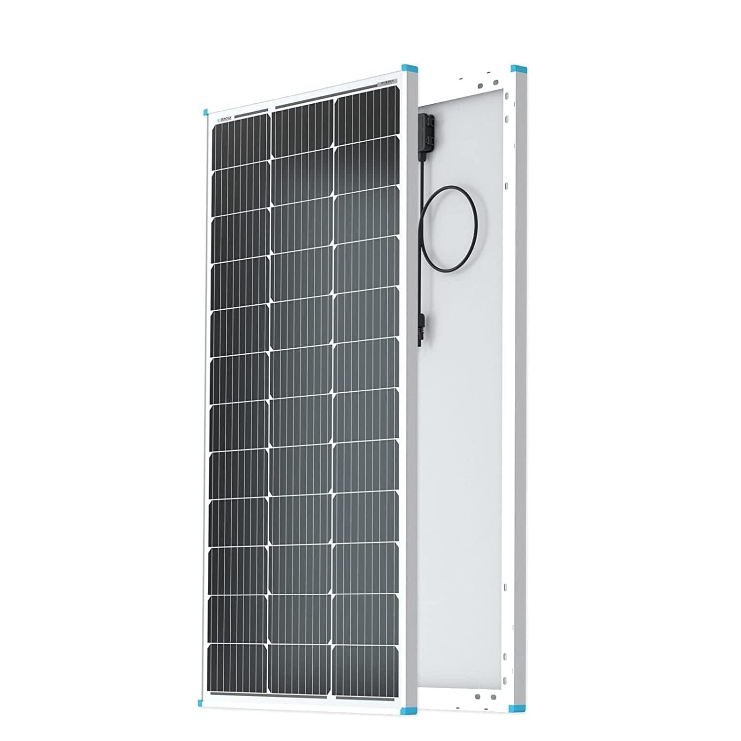 Renogy Solar Panel 100 Watt 12 Volt, High-Efficiency Monocrystalline PV Modul…