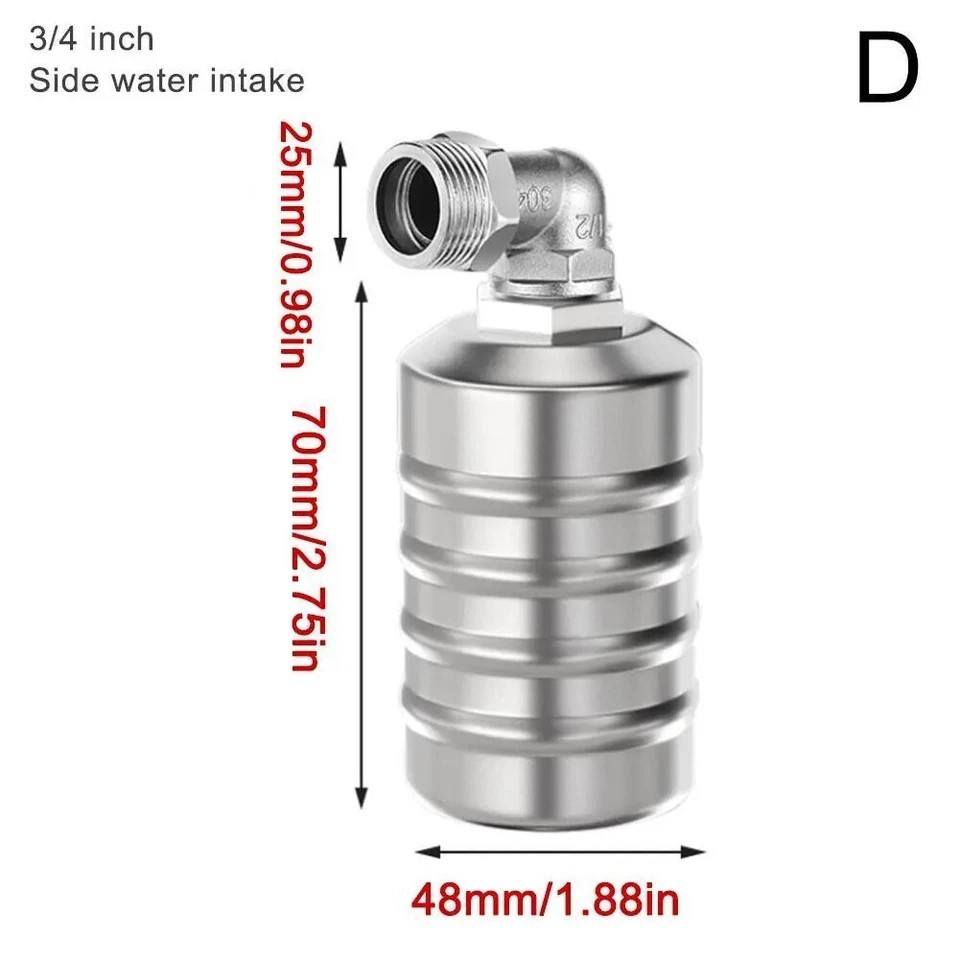 304 Stainless Steel Automatic Water Level Control Float Valve For Water Tank