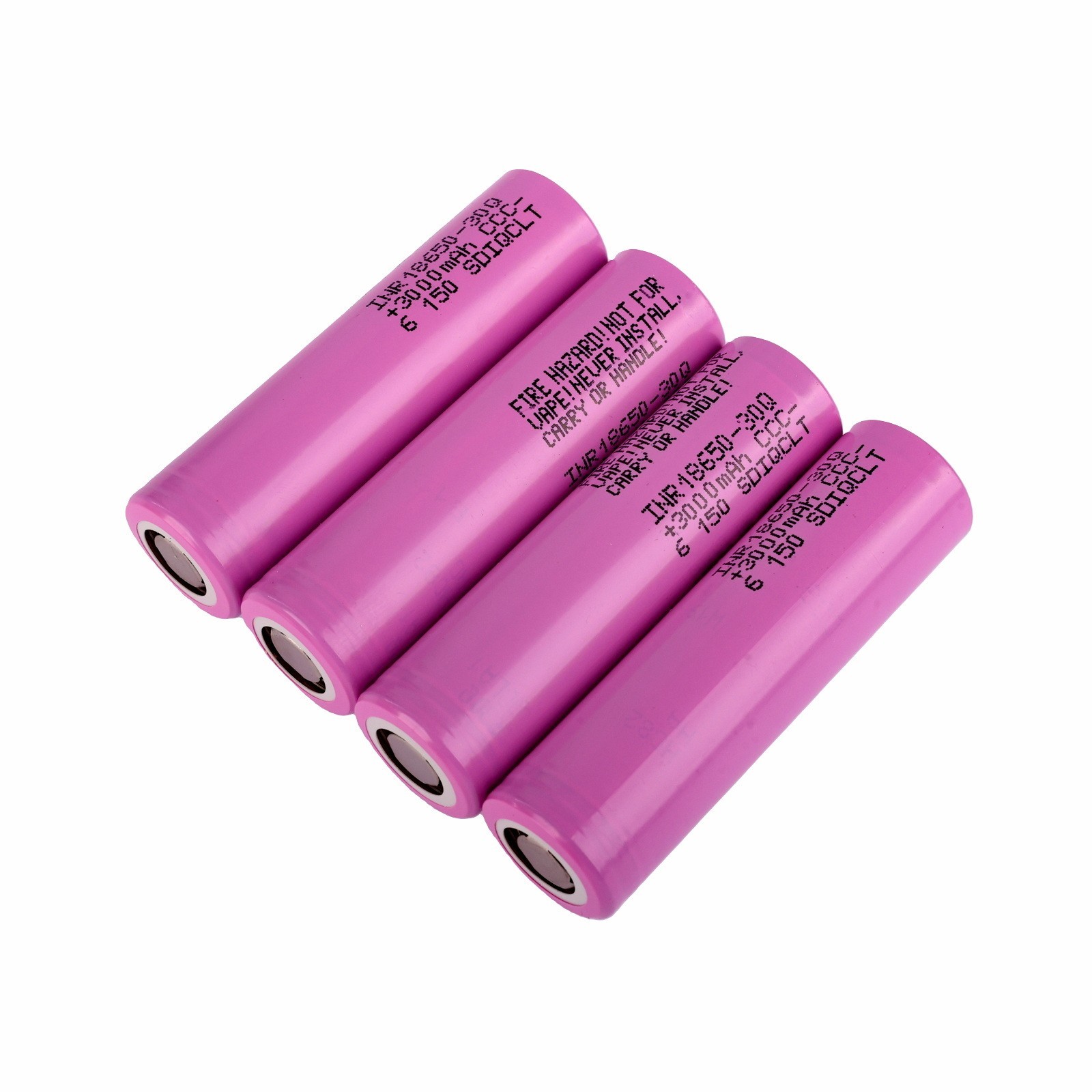 Samsung 30Q Rrechargeable Li-Ion Battery Cell 3.6v 3000mah 15a 4pcs