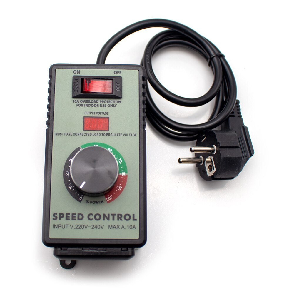 110V 220V Speed Controller Stepless Speed Control Switch Max 10A 4000W