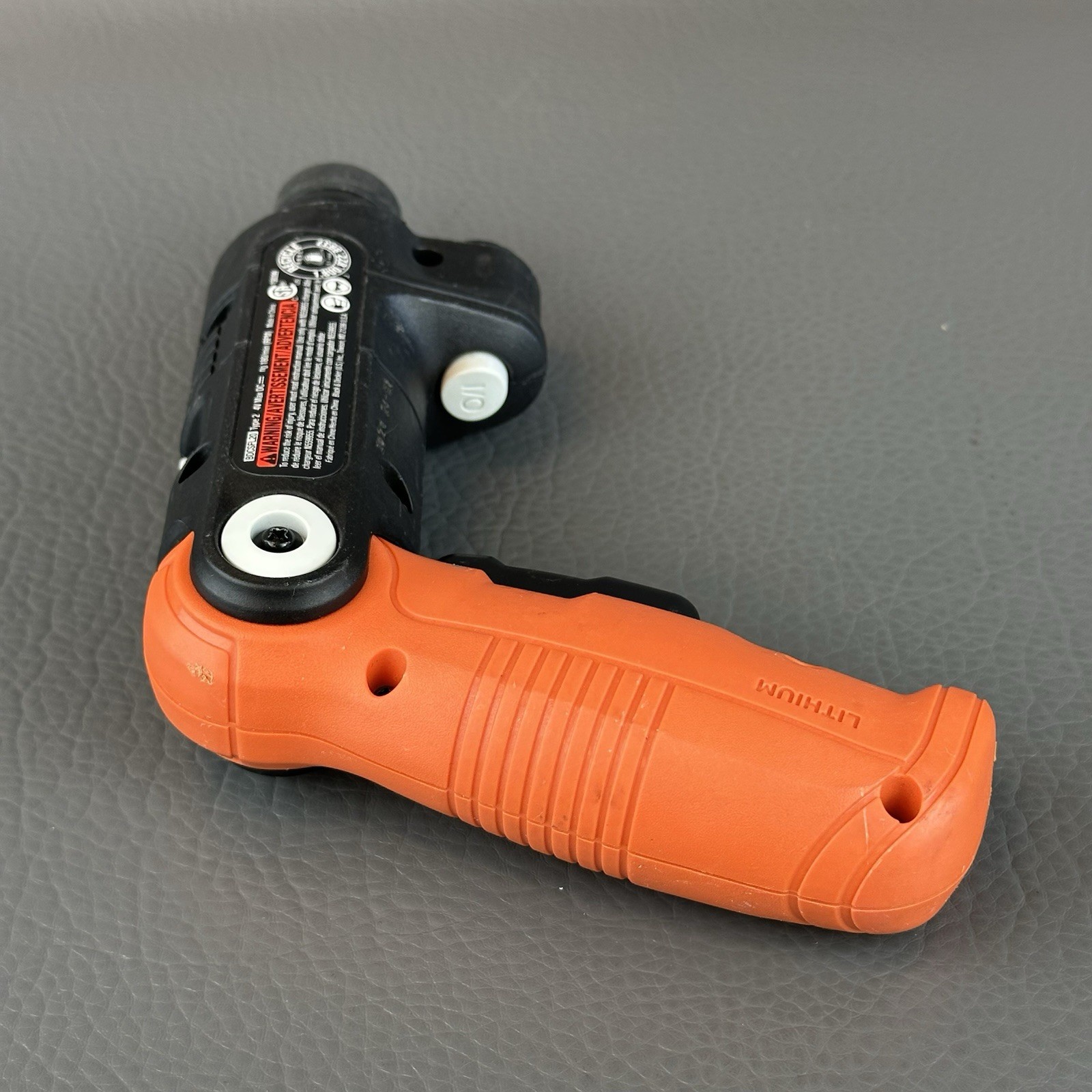 BLACK+DECKER 4V MAX Cordless Screwdriver w/ LED (BDCSFL20C) Charger Not Included
