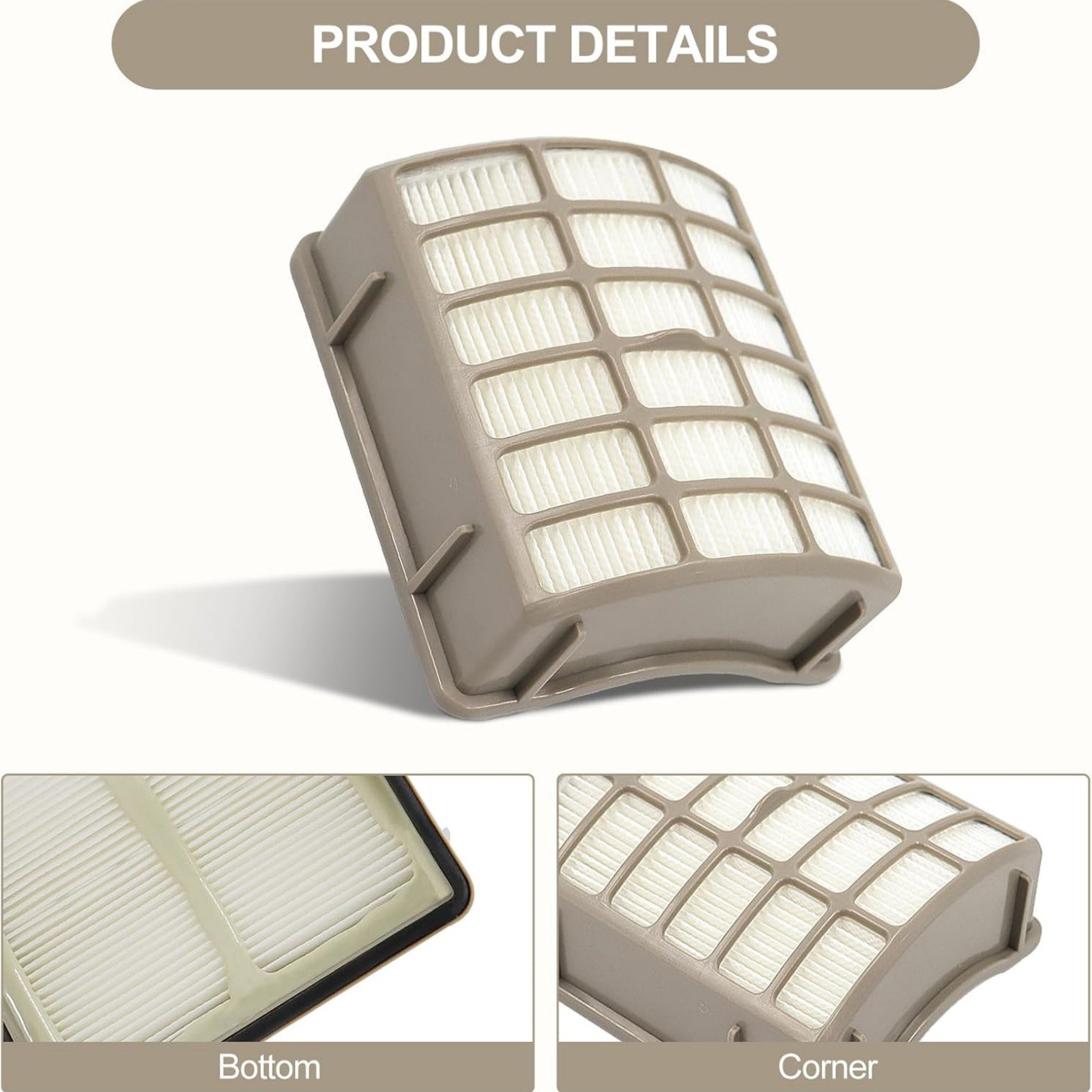 XHF80 Filter Kit Replace Every 3-6 Months For Shark Navigator NV60 NV80 Vacuum
