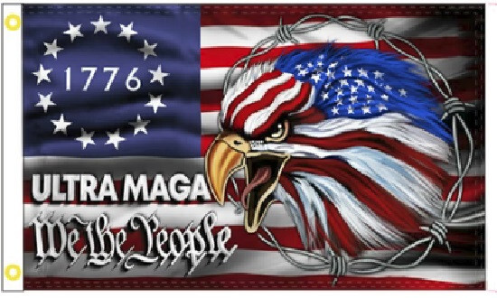 3X5 TRUMP 2028 USA 250 YEAR 1776-2026 BETSY ROSS WE THE PEOPLE FLAG BANNER 100D