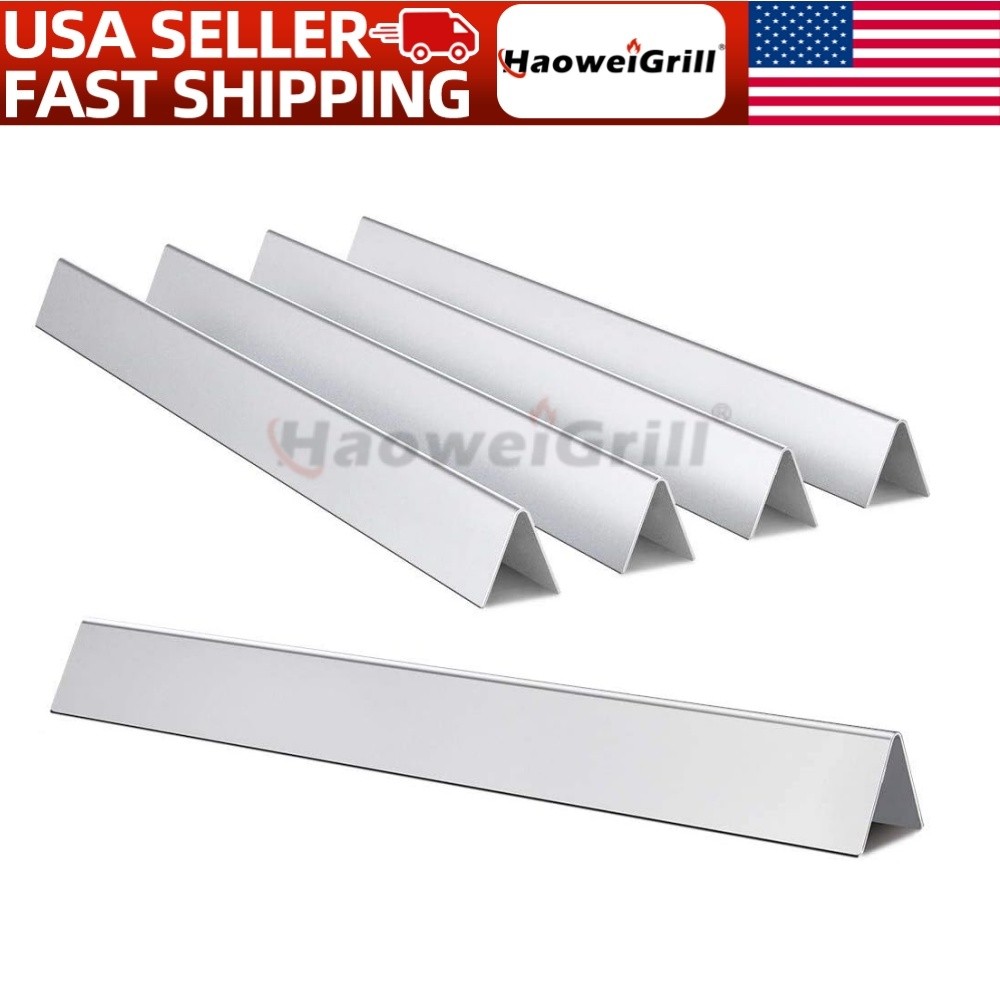 5PCS 7534 21.5″ Flavorizer Bars for Weber Spirit 200 Series, Genesis Silver A