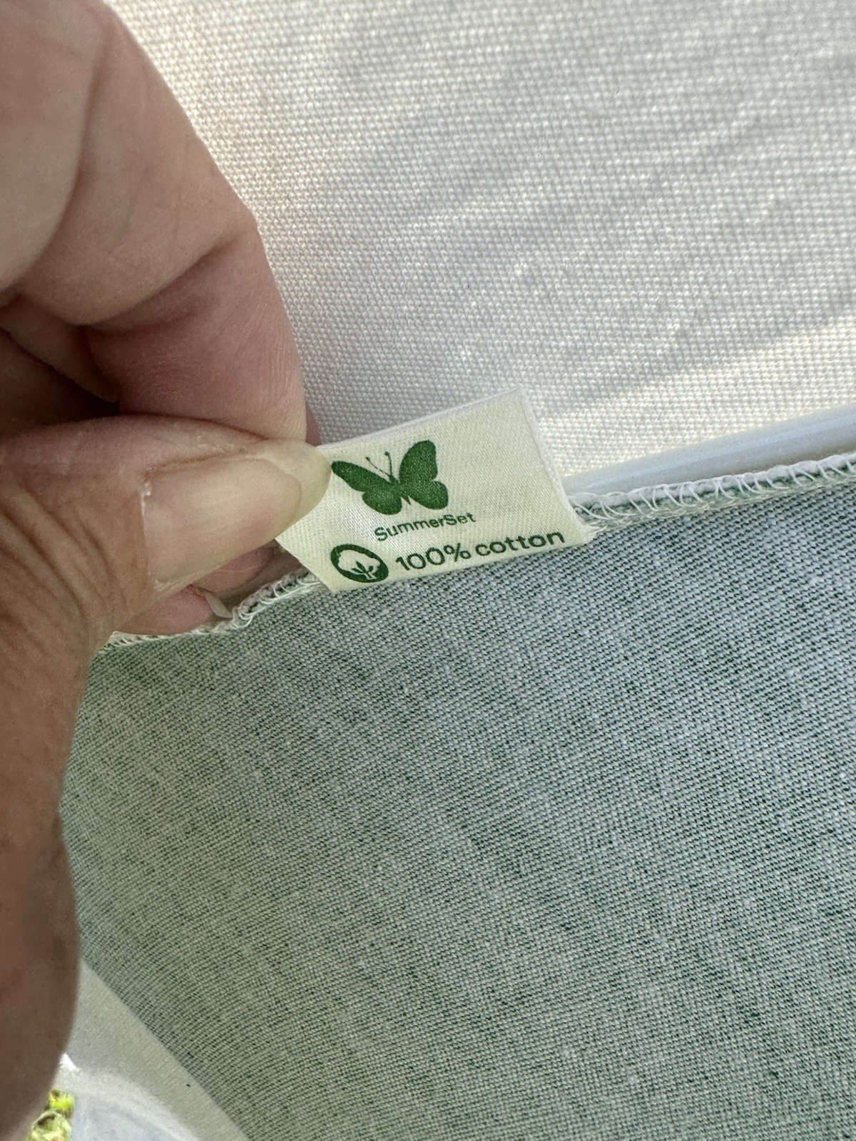 VTG LARGE HEINEKEN COTTON CANVAS BEACH UMBRELLA Read Description