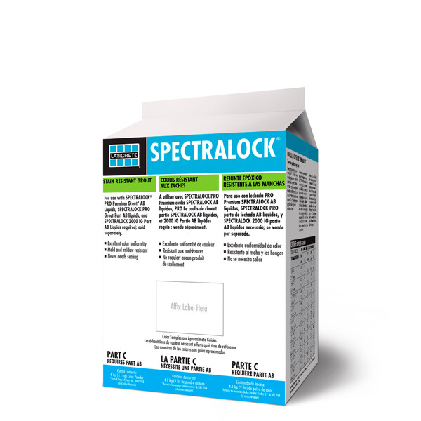 Laticrete SpectraLOCK PRO Premium Grout Part C Powder, Full Unit – Bright White