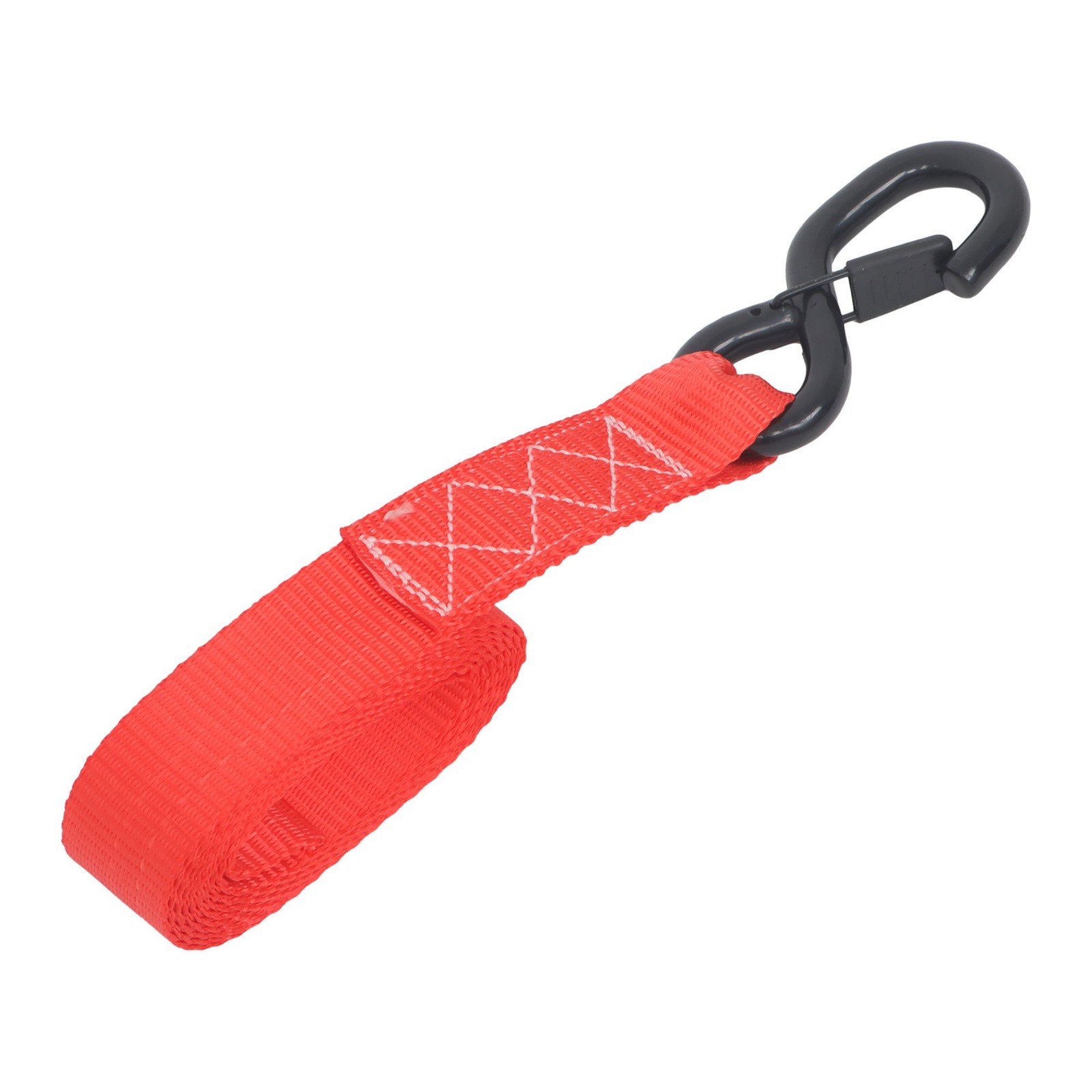 4 Pack 1.6″ x 8′ Ratchet Tie Down Straps Red 5208 lbs Break Strength w/ S Hooks