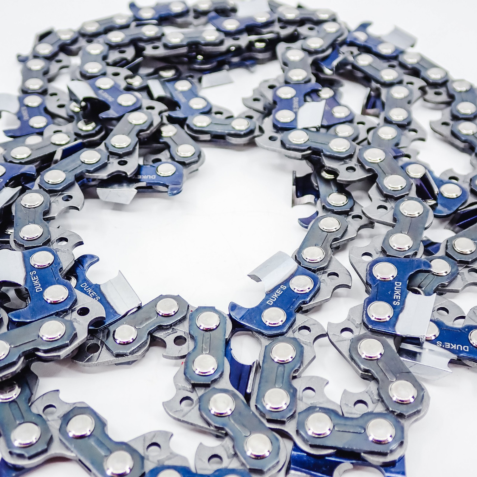 THE DUKE’S PROFESSIONAL HARD CHROME 3-PACK FULL-CHISEL CHAINSAW CHAIN