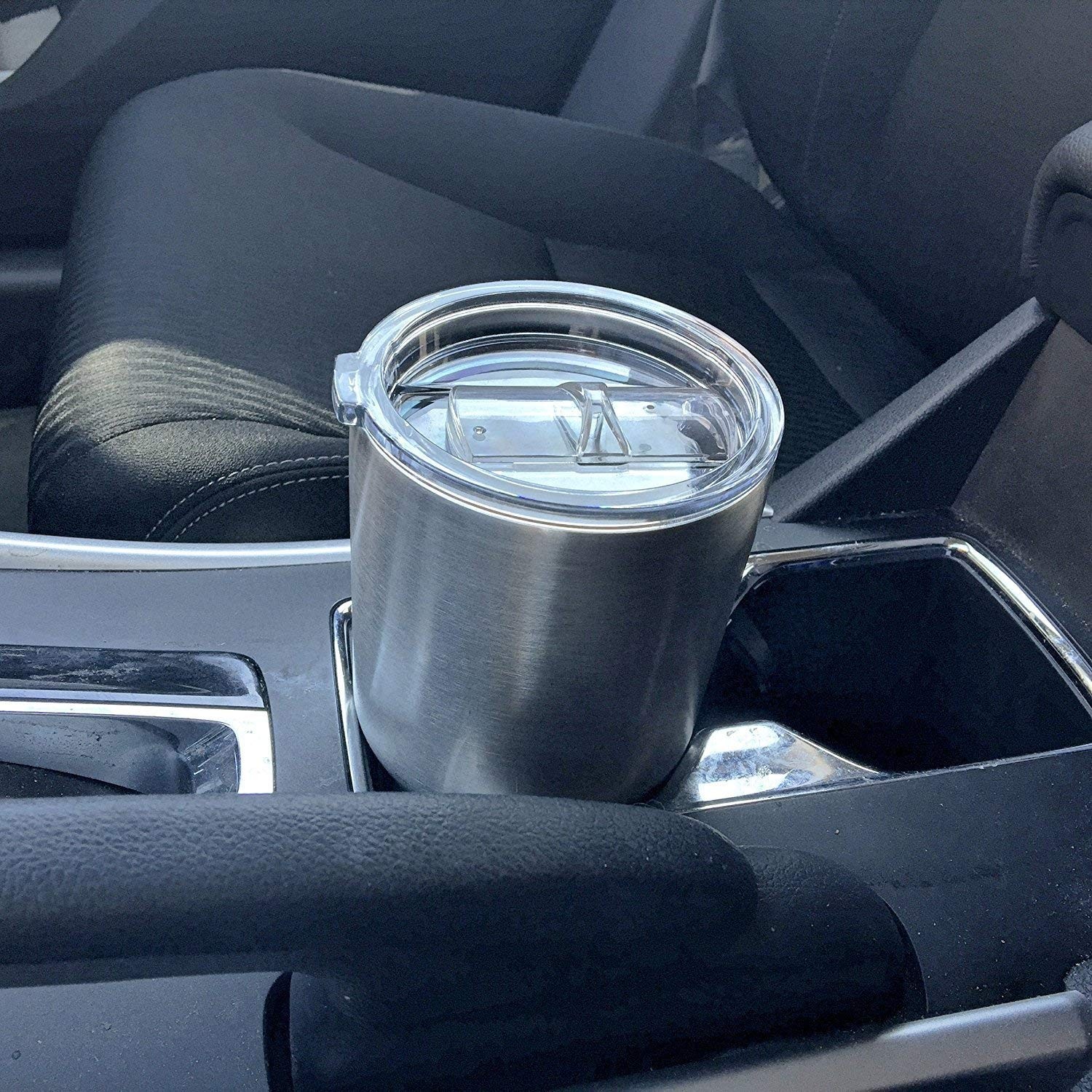 2 Replacement Lids for Stainless Steel Tumbler Travel Cup – Fits OF Inner dia…