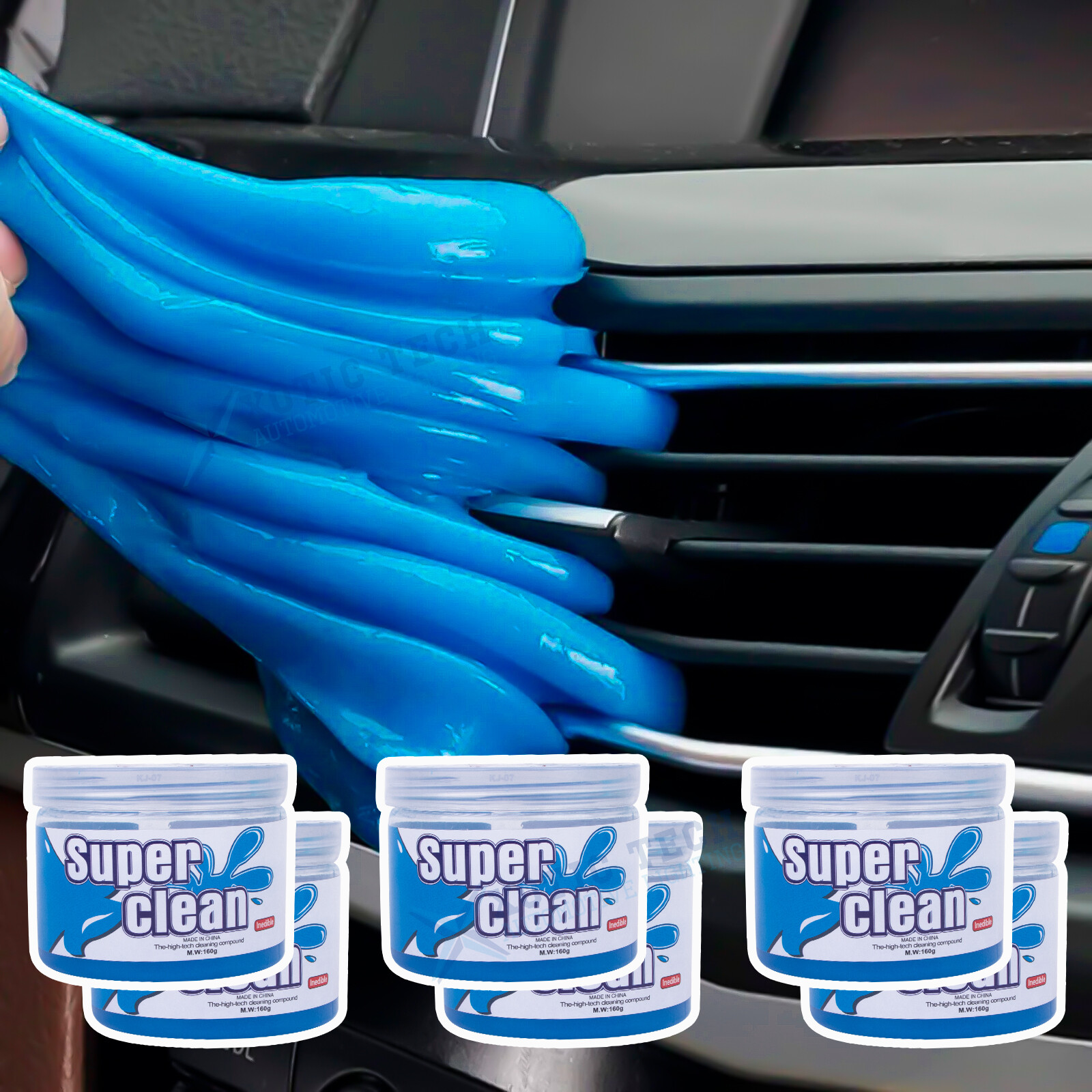 Reusable Cleaning Gel Universal Dust Cleaner Slime Pc Keyboard Car Auto Dusting