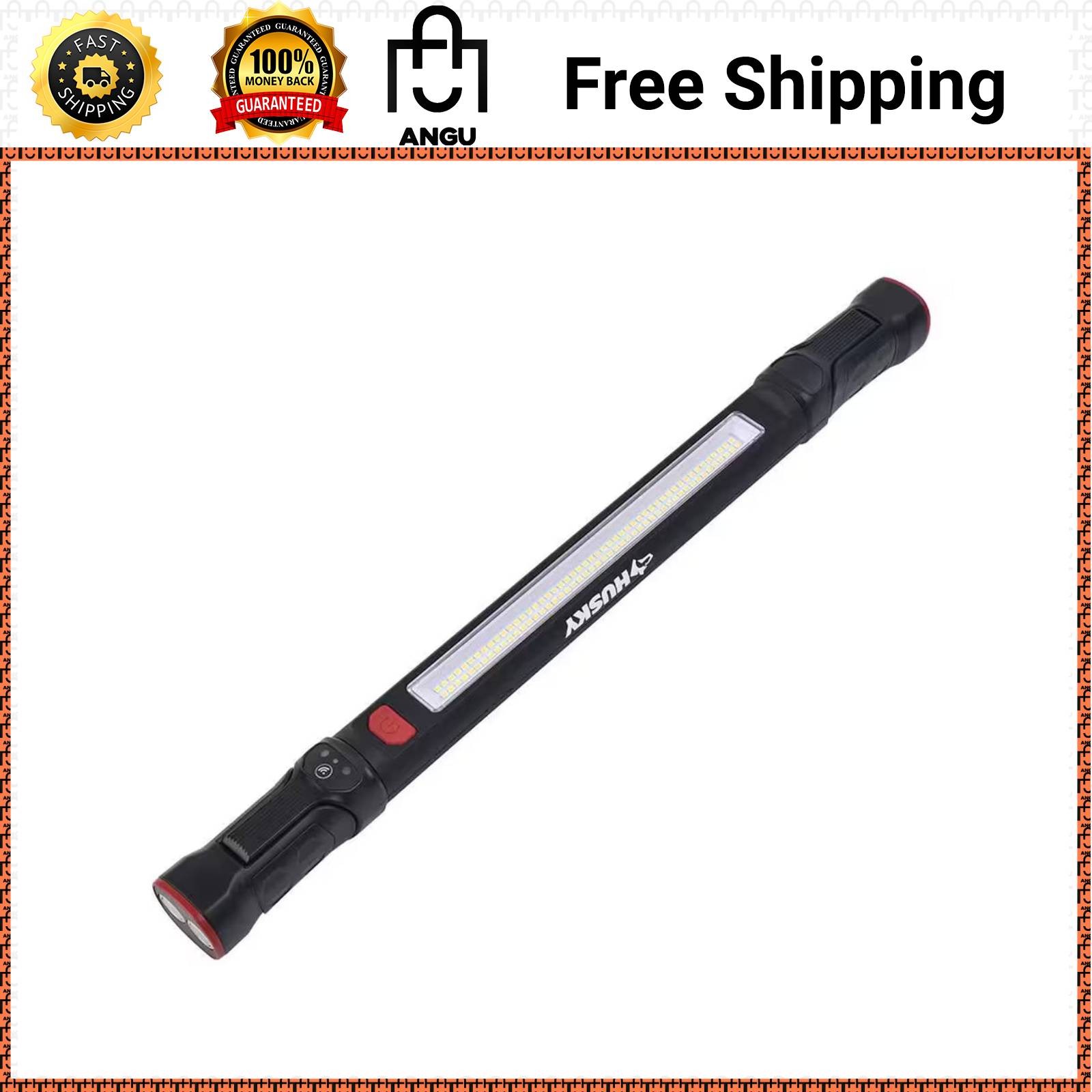 Husky LED Work Light Rechargeable 2500 Lumen Touchless Infrared Magnetic