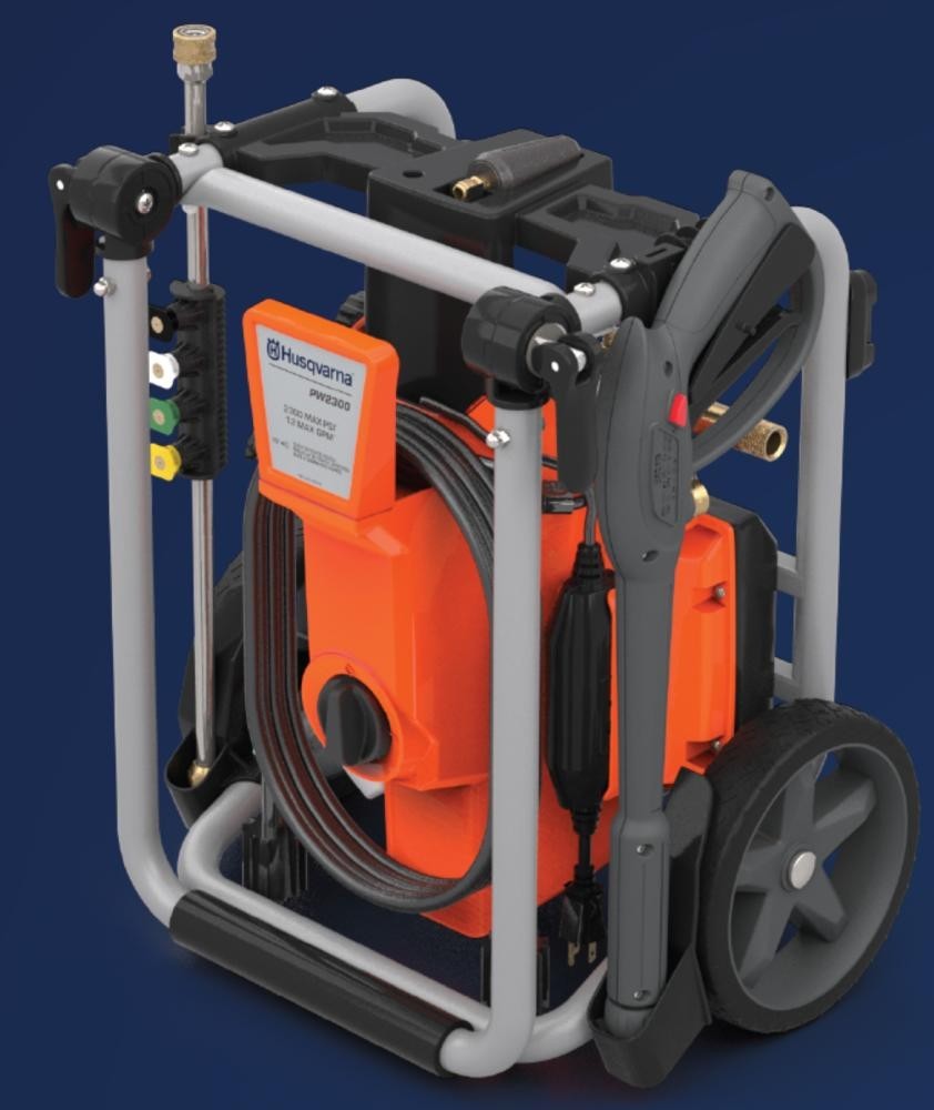 2300 Max PSI 1.2 Max GPM 15 Amp Corded Electric Pressure Washer Deck Cleaner