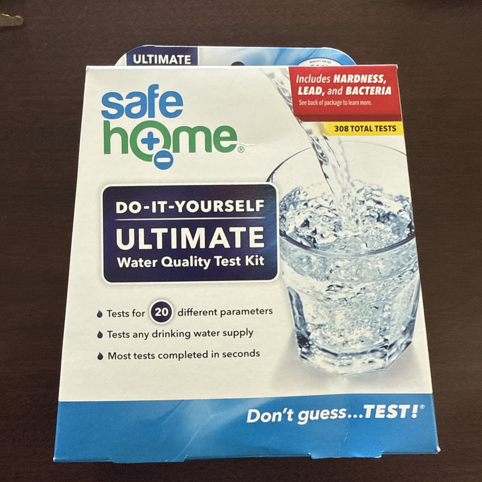 ® 14-in-1 Drinking Water Test Kit – DIY Testing for Lead Bacteria Hardness Co…