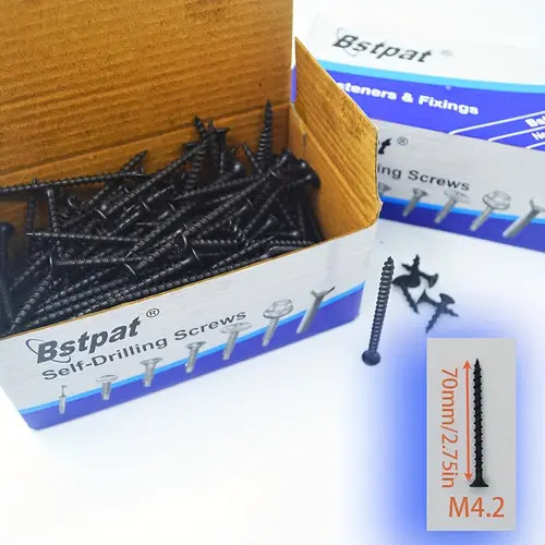 2 pounds black high-strength M3.5*19.25.32.38.50mmM4.2*60.70.75.80.100mm counter