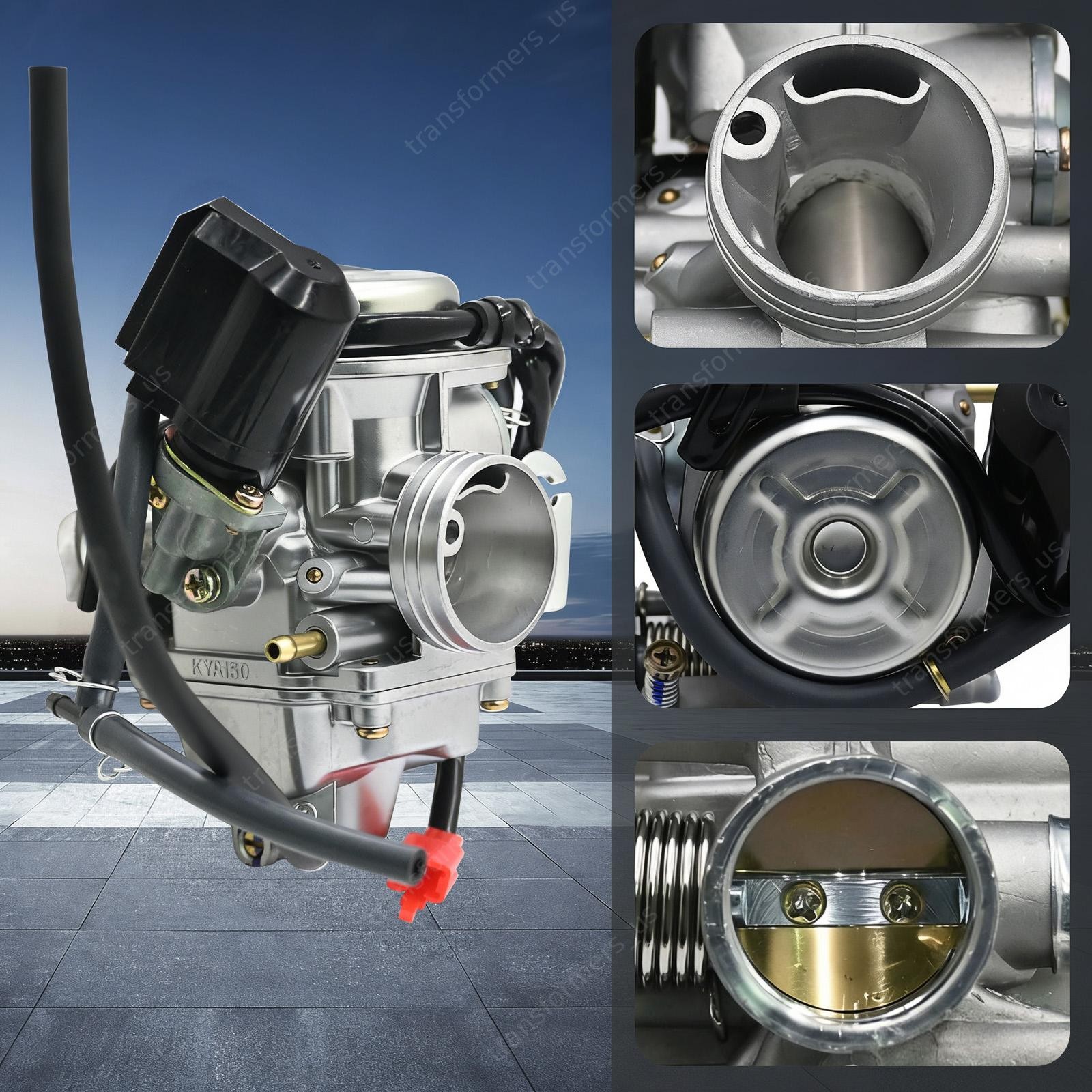 Carburetor For GY6 125Cc/150Cc 4 Stroke Engines Electric Choke Scooter ATV