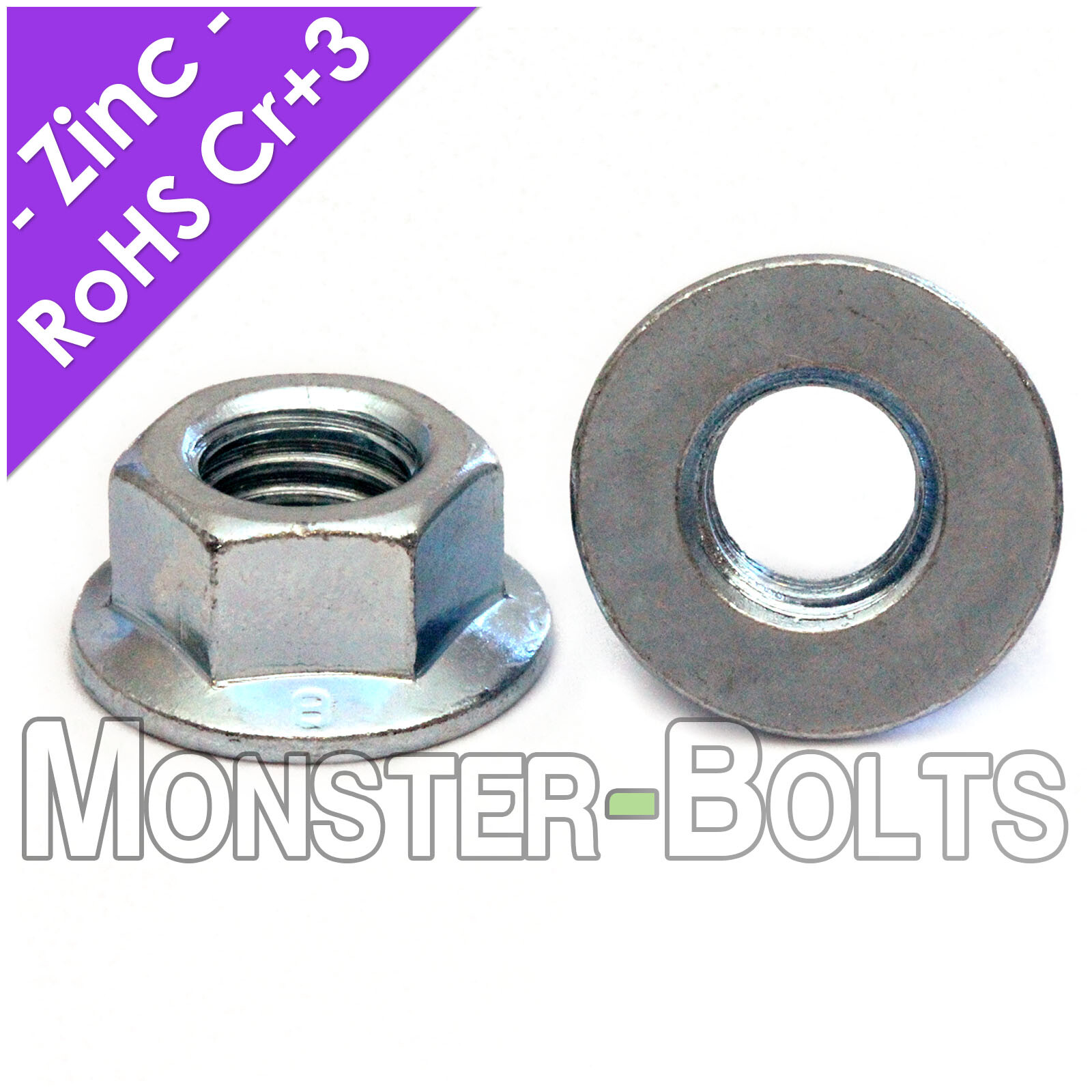 Metric Zinc Hex Flange Nuts DIN 6923 Class 8 Alloy Steel – M5 M6 M8 M10 M12 M14
