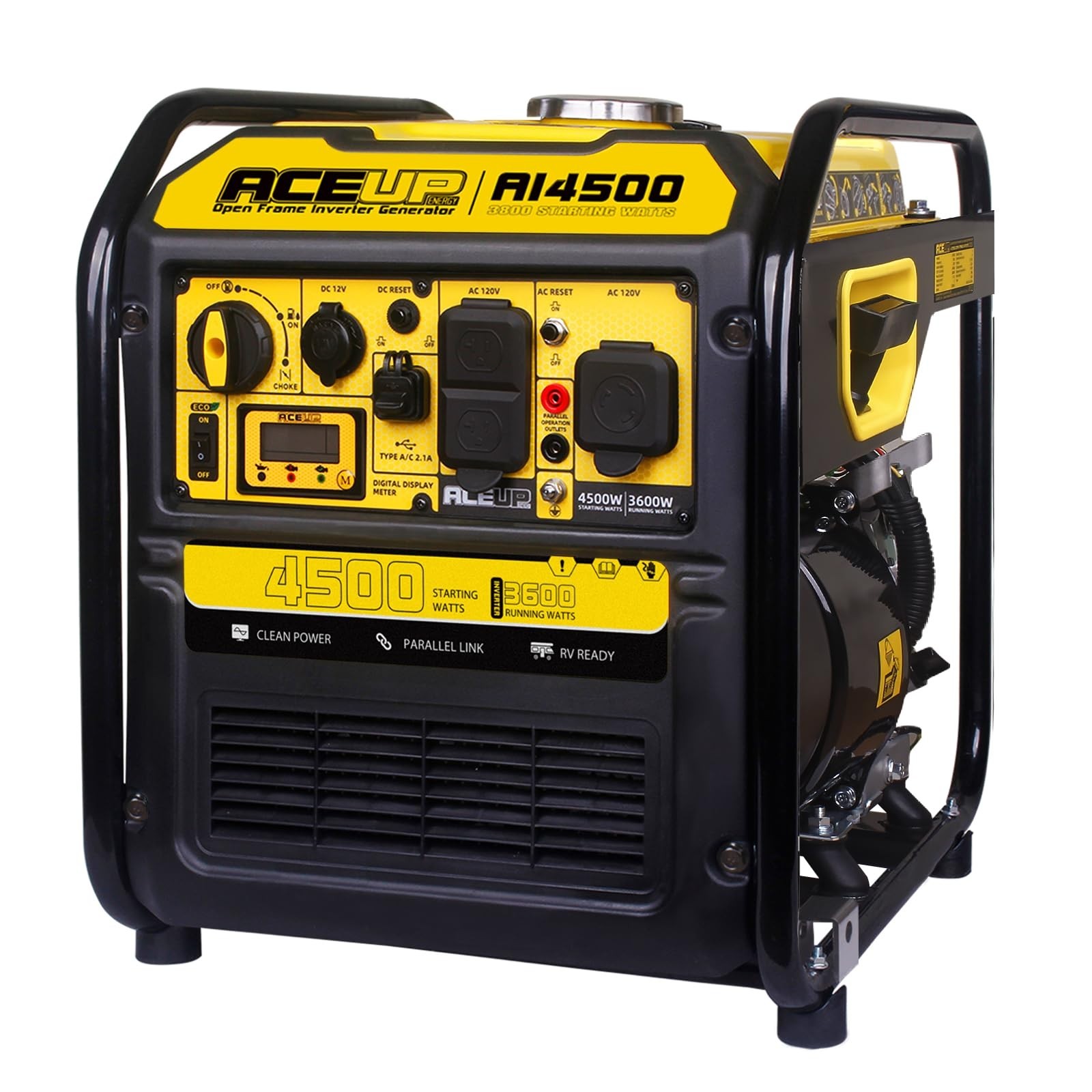 Aceup Energy Generator List 1200W 1500W 2300W 2500W 4350W 4000W 4500W 8000W