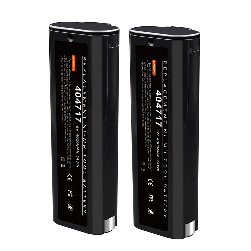 2PACK Battery for PASLODE 6V 404717 902000 900400 900420 900600 Nailer Ni-MH