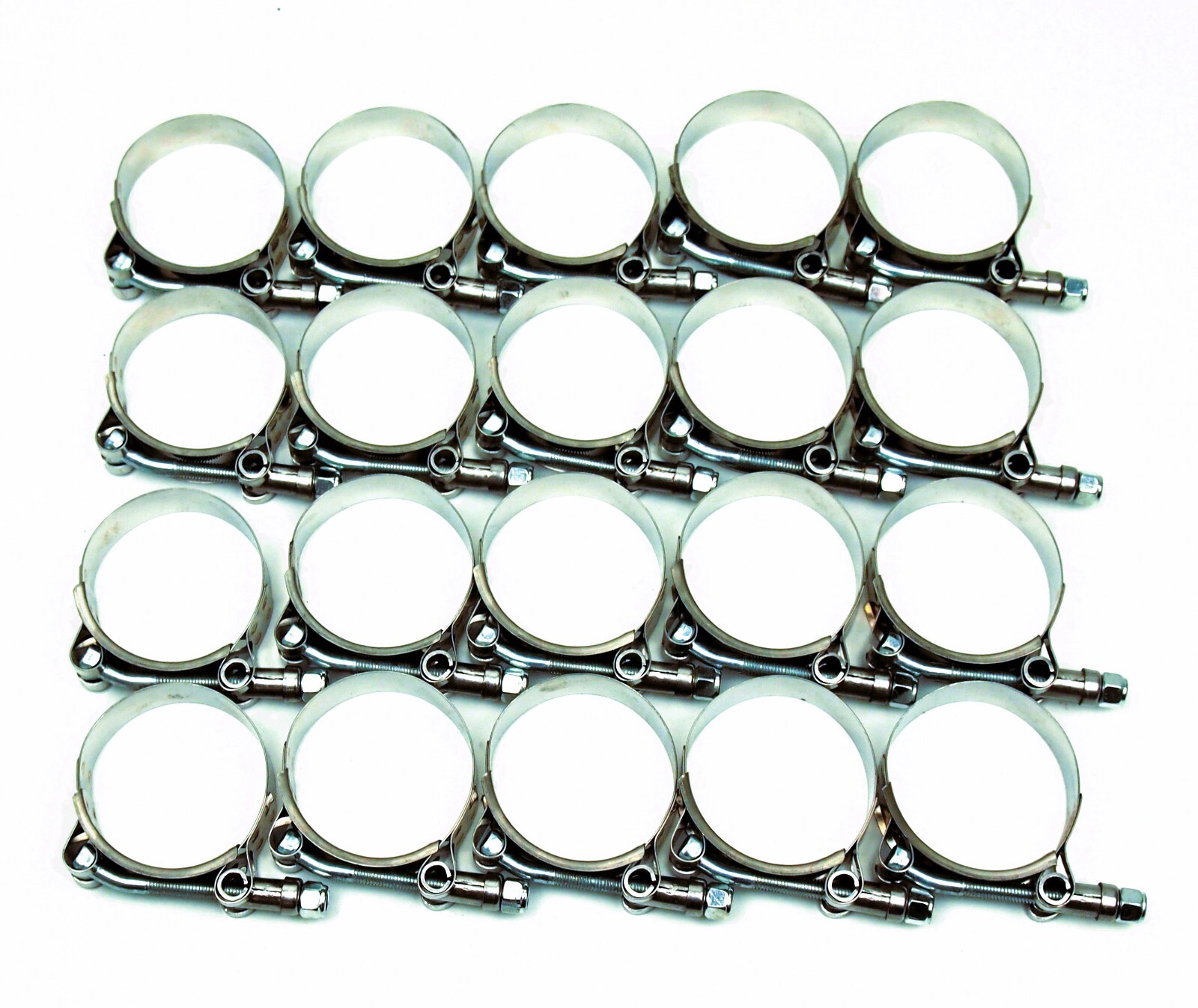 T-Bolt Hose Clamps Stainless Steel Intake Silicon 1.5″ 1.75″ 2″ 2.25″ 2.5″ 2.75″