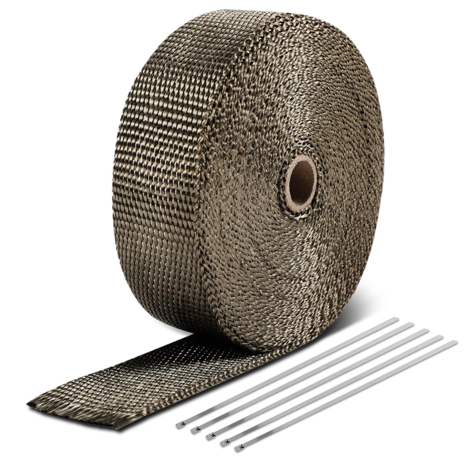 Dna Motoring 2 X 50 Exhaust Header Wrap Heat Wrap For Exhaust Pipes Exhaust
