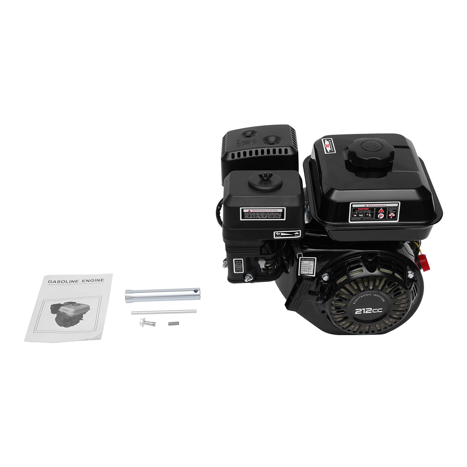 7.5HP Gas Engine 4-Stroke 212cc for Honda GX160 Go Kart Log Splitter Mini Bike