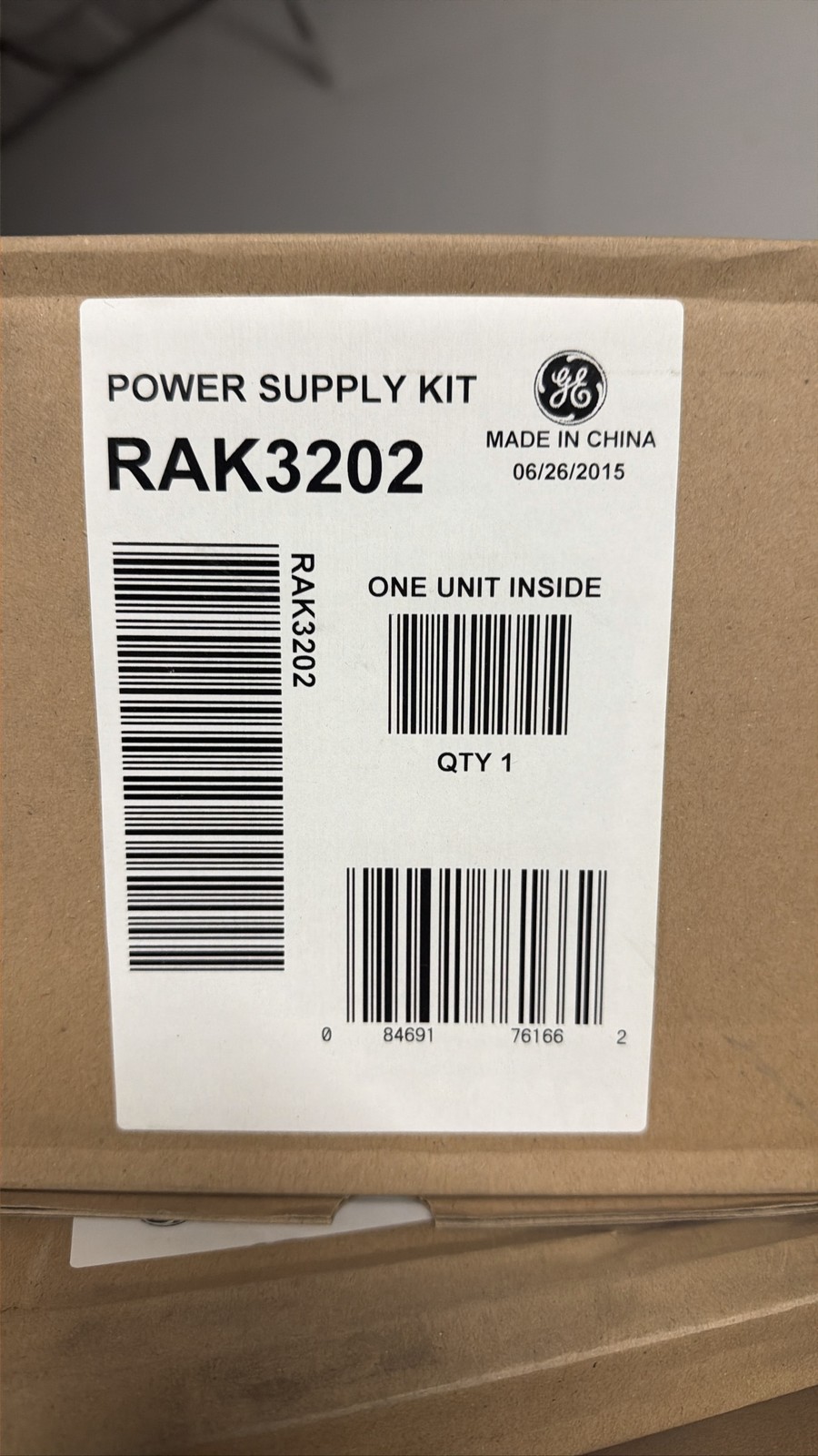 GE RAK3202 Power Supply Kit